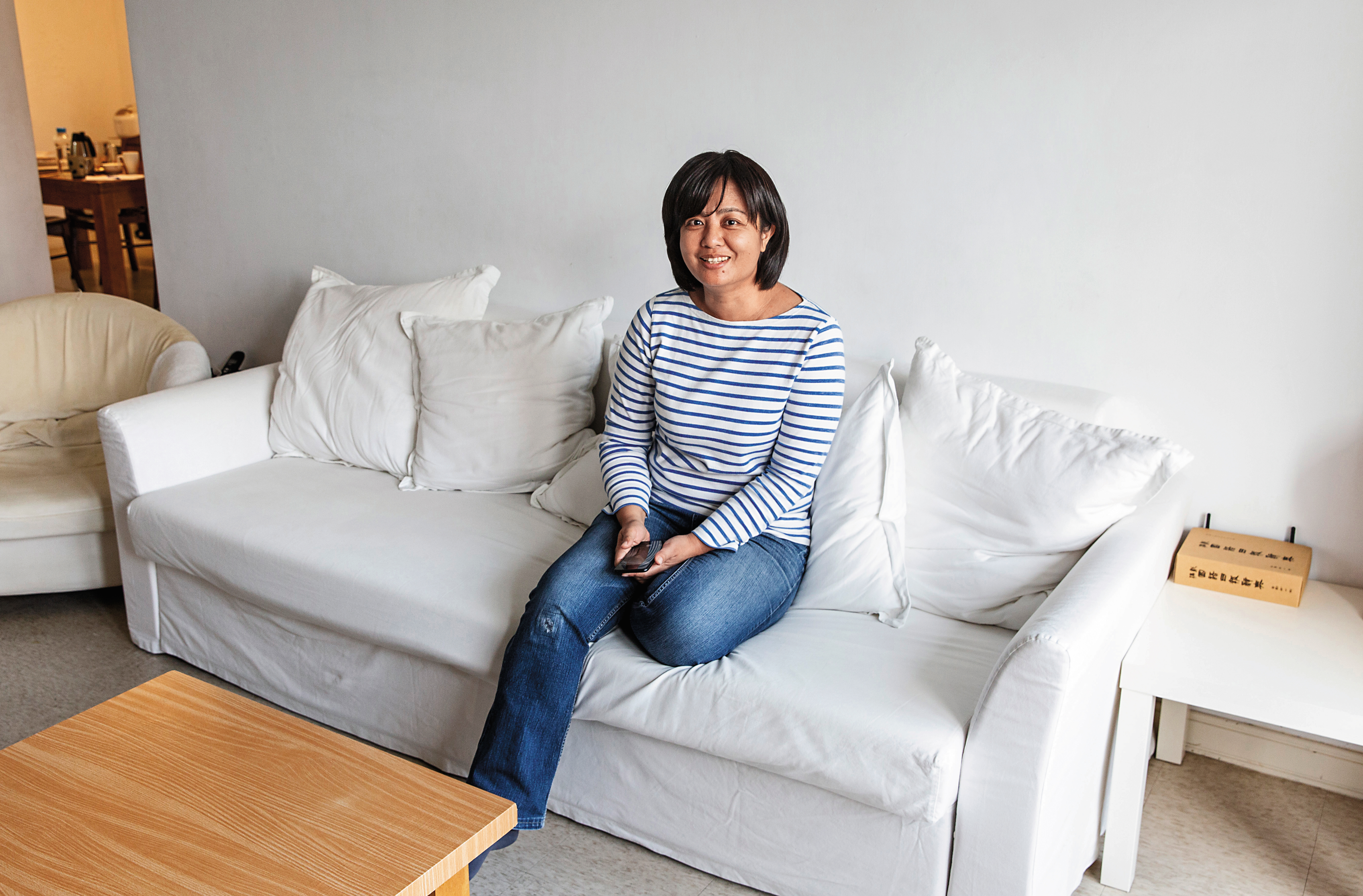 Nelly實踐簡單生活之後，更能看清楚自己及家人的需求，並擔任溝通的橋梁。