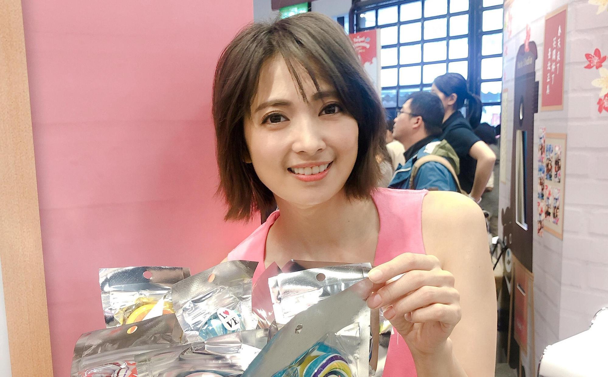 阿喜今出席台北市春季旅遊展。（天晴娛樂提供）