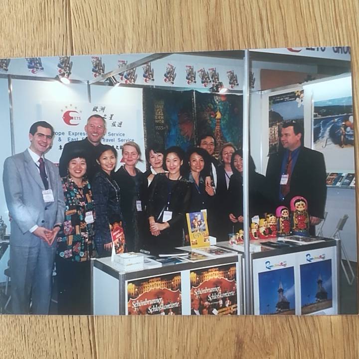 夫妻倆是開拓蘇聯旅遊的第一人，1993年將蘇聯國旅客戶介紹給台灣業者。（歐洲之星提供）