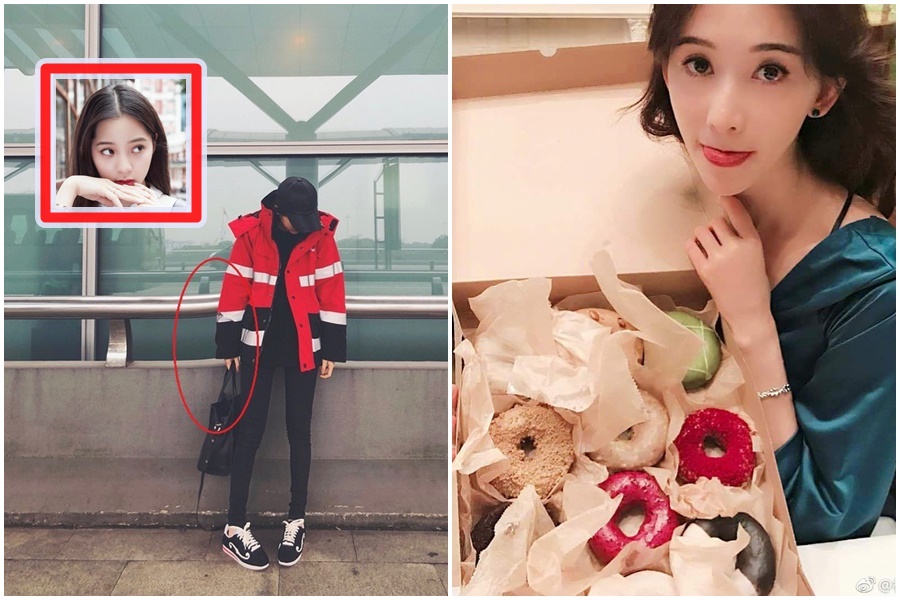 歐陽娜娜美照修過頭黑歷史再度被翻出，而林志玲雖是公認美女，但也不免修圖修過頭。（翻攝自歐陽娜娜IG、林志玲微博）