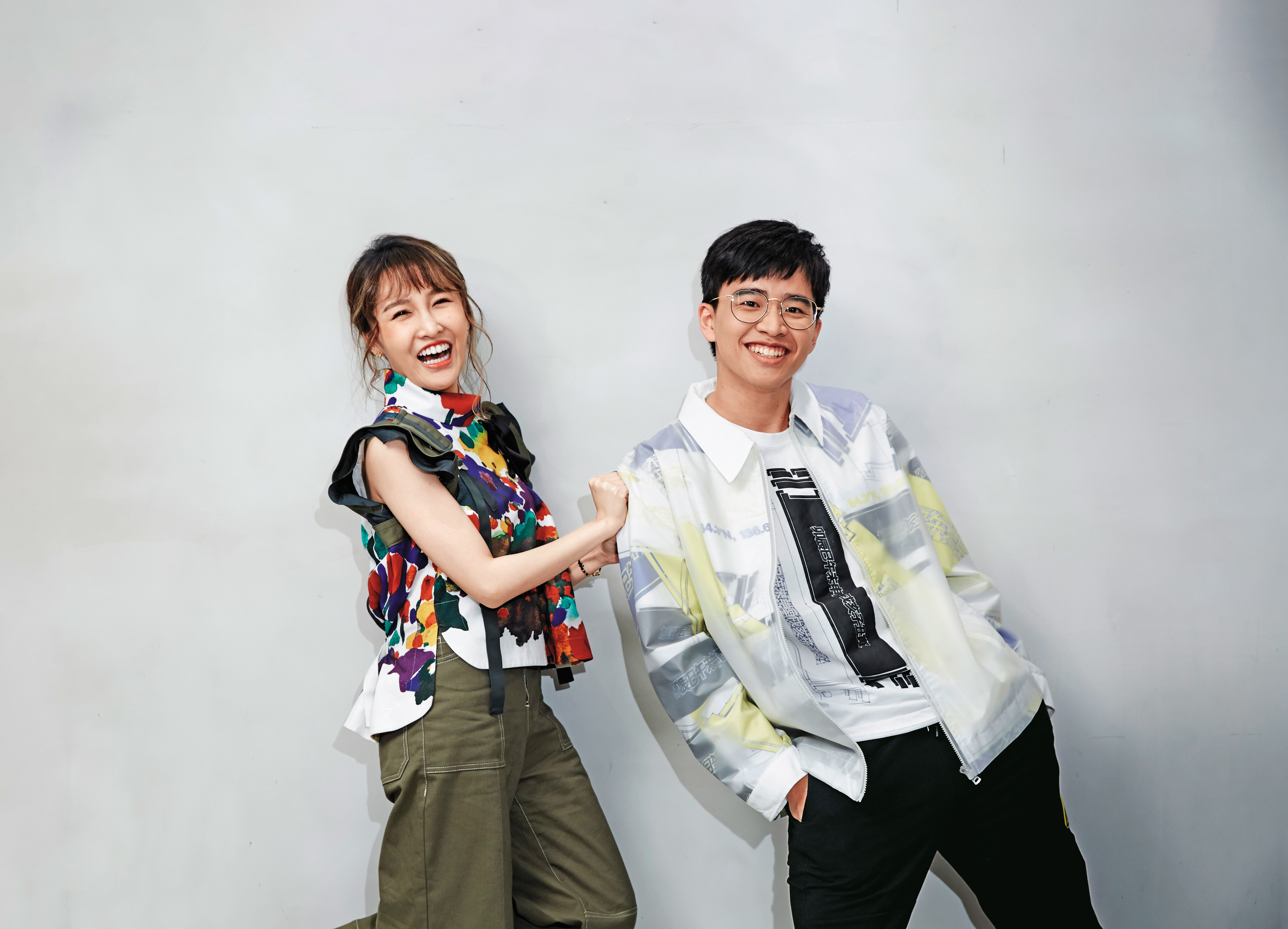 張若凡和鄭可強是《聲林之王》的戰友,兩人互相競爭,私下感情卻很不錯。