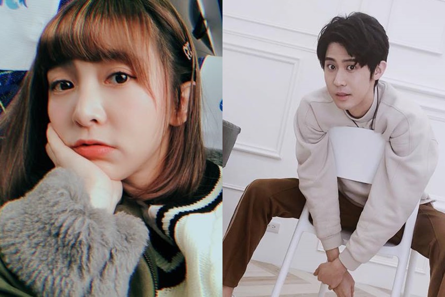 李玉壐與女友溫妮今（26）日驚傳分手，據傳兩人因工作忙碌以及聚少離多，協議和平分手。（翻攝自李玉壐、溫妮臉書）