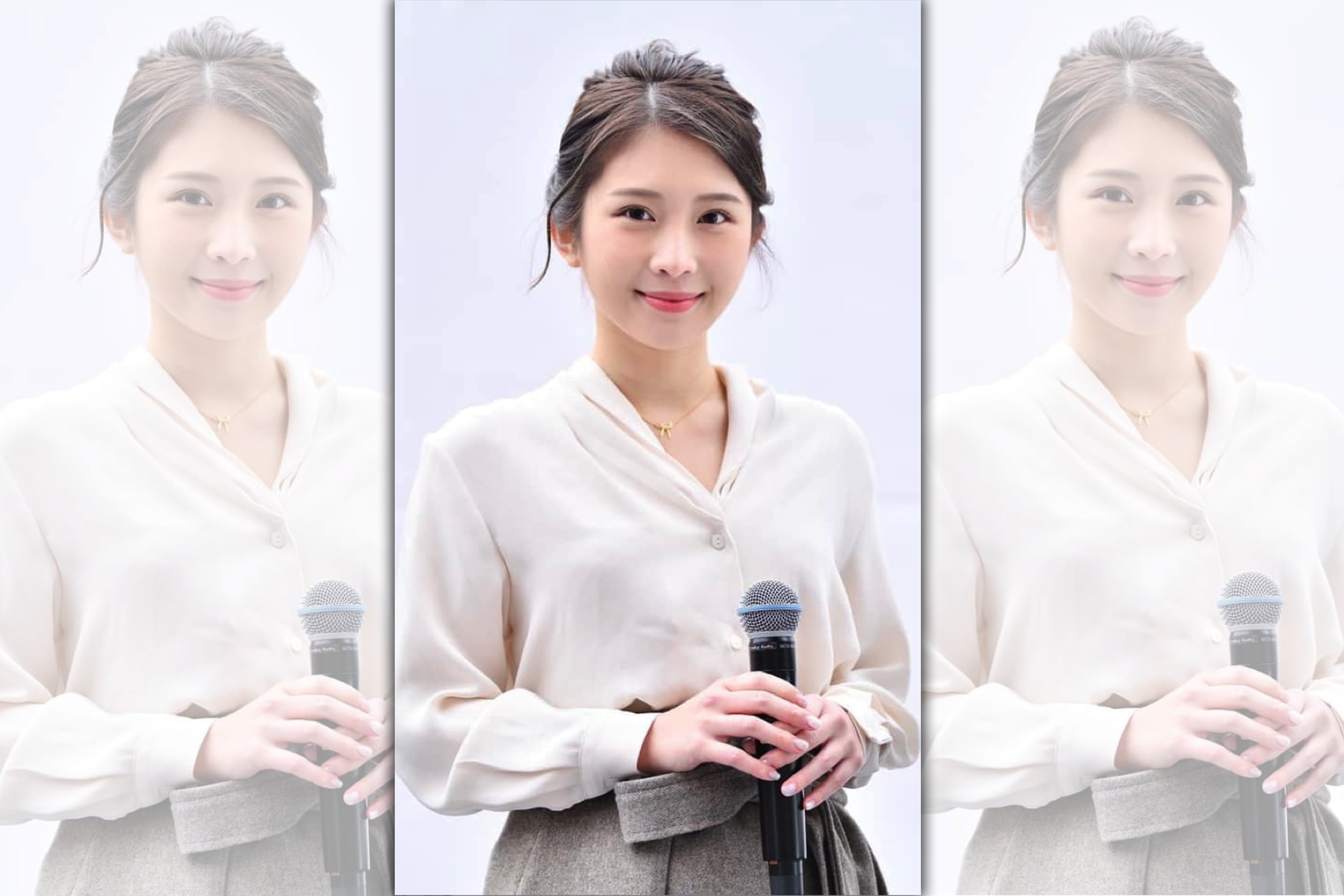 雞排妹上直播電台，表態政治立場，挺蔡英文選總統，批柯文哲只適合當市長。（翻攝雞排妹臉書）