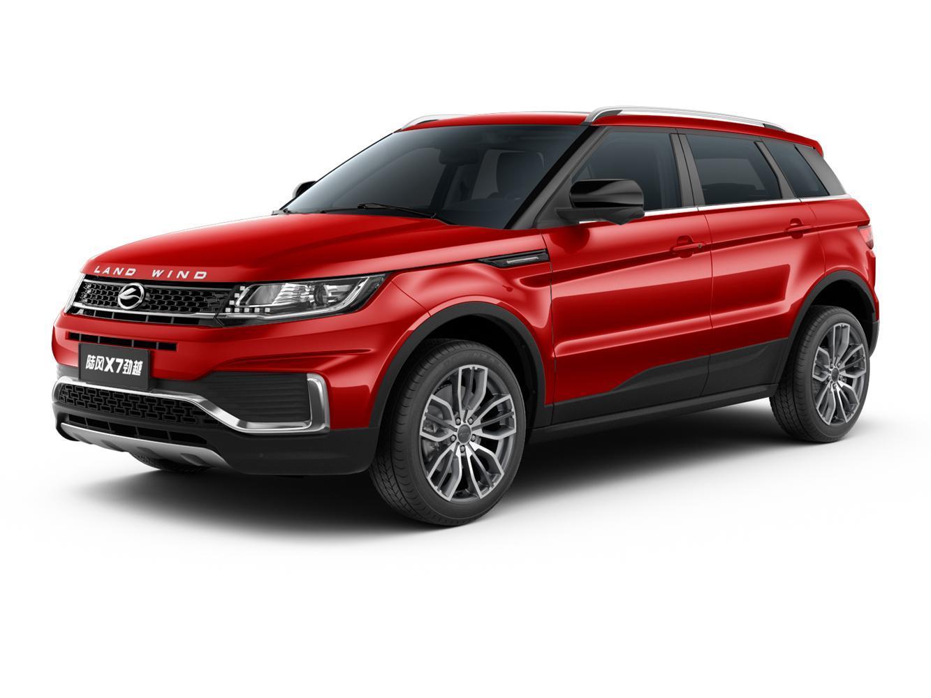 陸風X7的定價約13.5萬人民幣，約LAND ROVER Evoque入門款的1/3。
