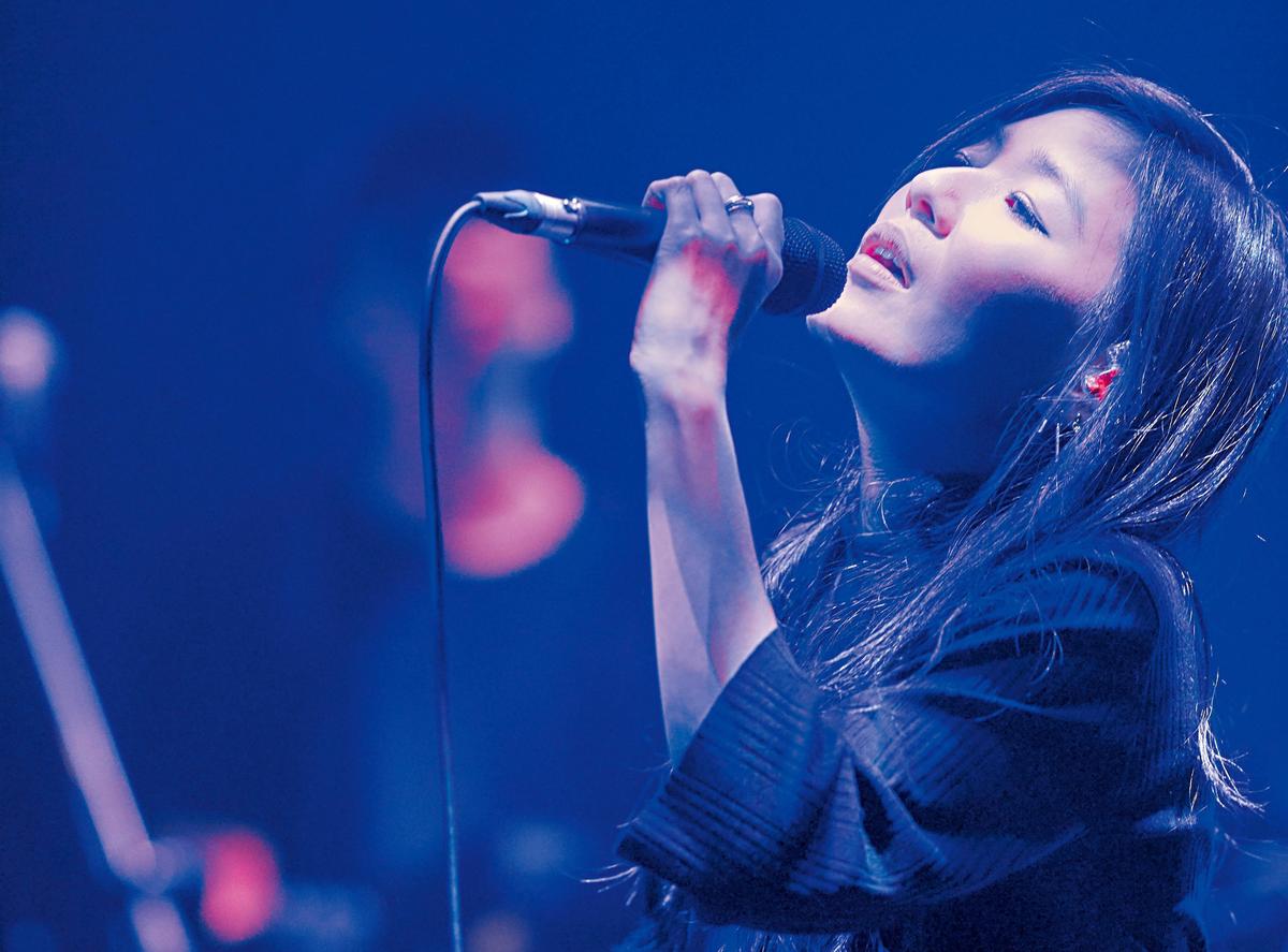 37歲的女歌手焦安溥宣佈懷孕，將與交往兩年的男友阿維生下豬寶寶。（聯成娛樂提供）