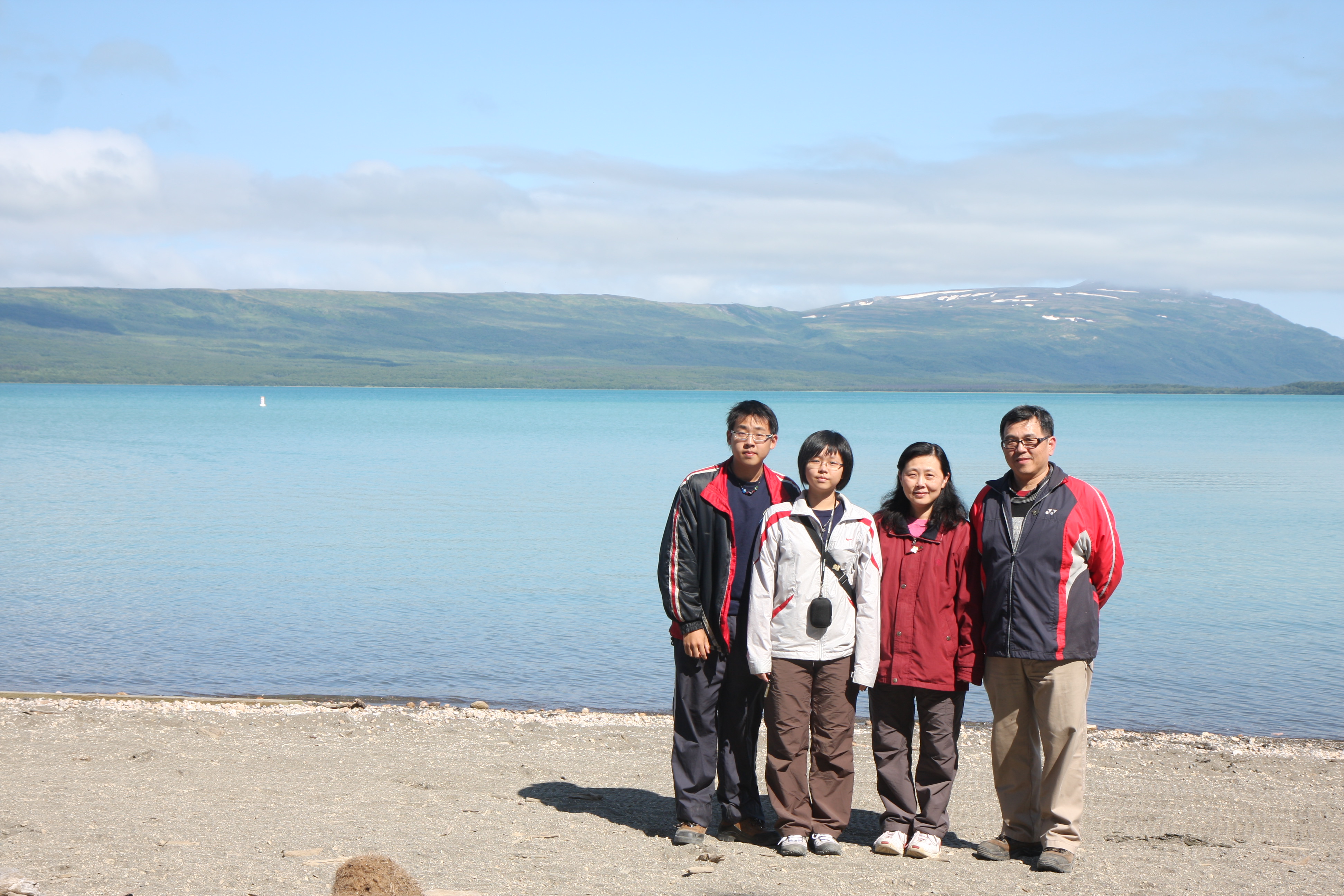 林哲安的家人都很支持他做保育工作，在宜蘭大學任教的雙親出錢也出力，當兒子最強大的後盾。（林哲安提供）