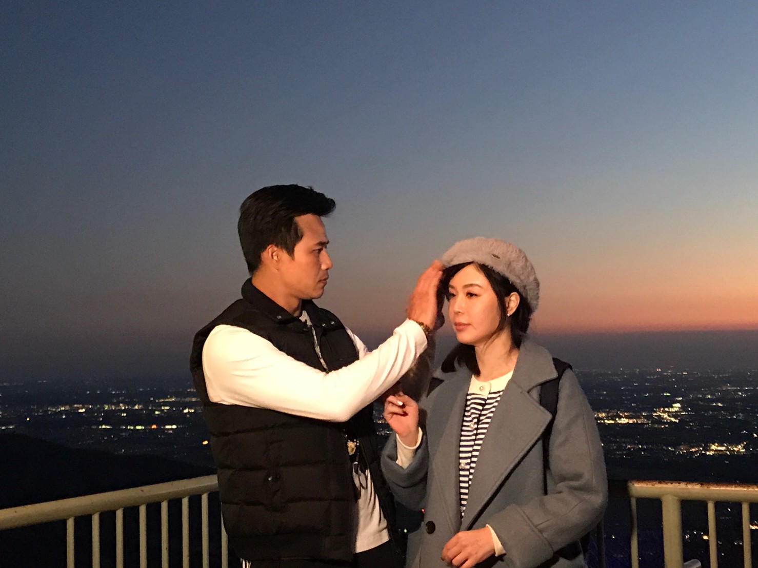 陳國華與IVY夫妻共享浪漫的日本行。