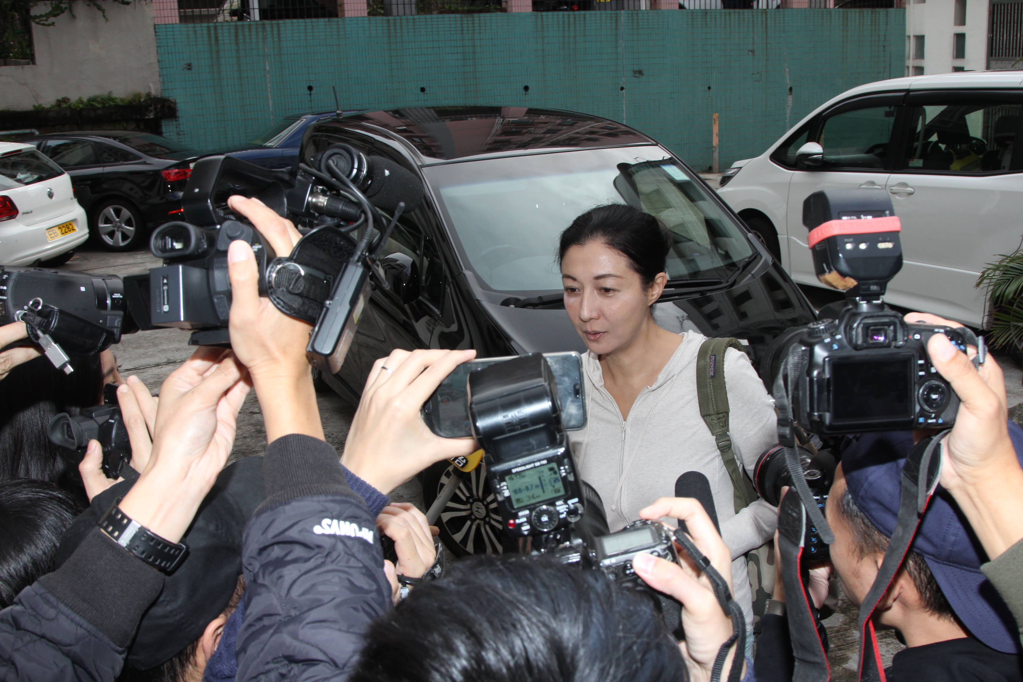 吳綺莉報警，目的是想透過警方尋找小龍女下落。（東方IC）