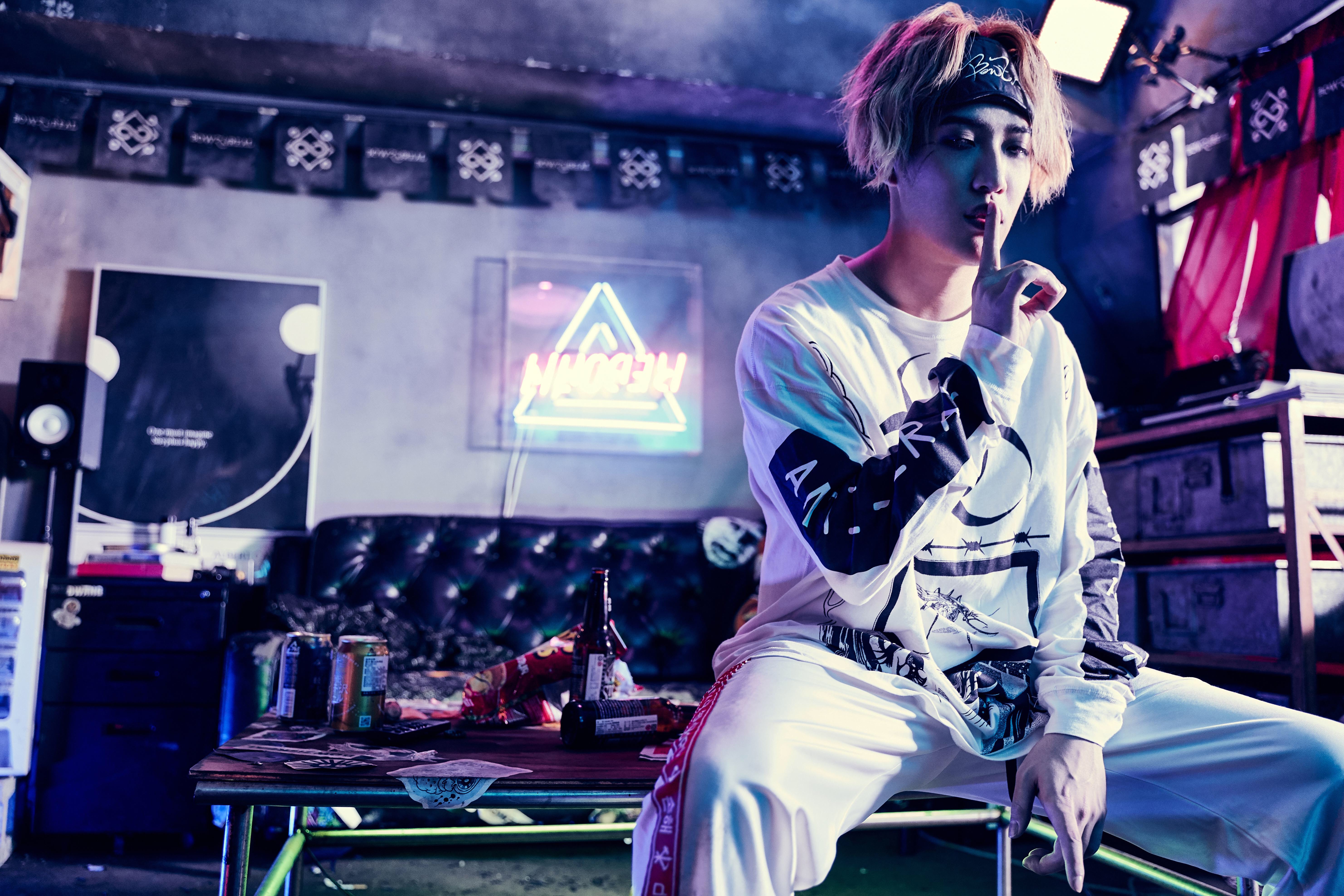 熊仔以虛擬角色「豹子膽」（BOWZ）的名義推出全新概念大碟《夢想成真》。（索尼唱片提供）