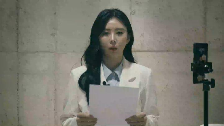 韓女星尹智吾在IG發表「不自殺聲明」,表示一定會繼續努力為張紫妍自殺案件努力調查真相。(翻攝自尹智吾IG)