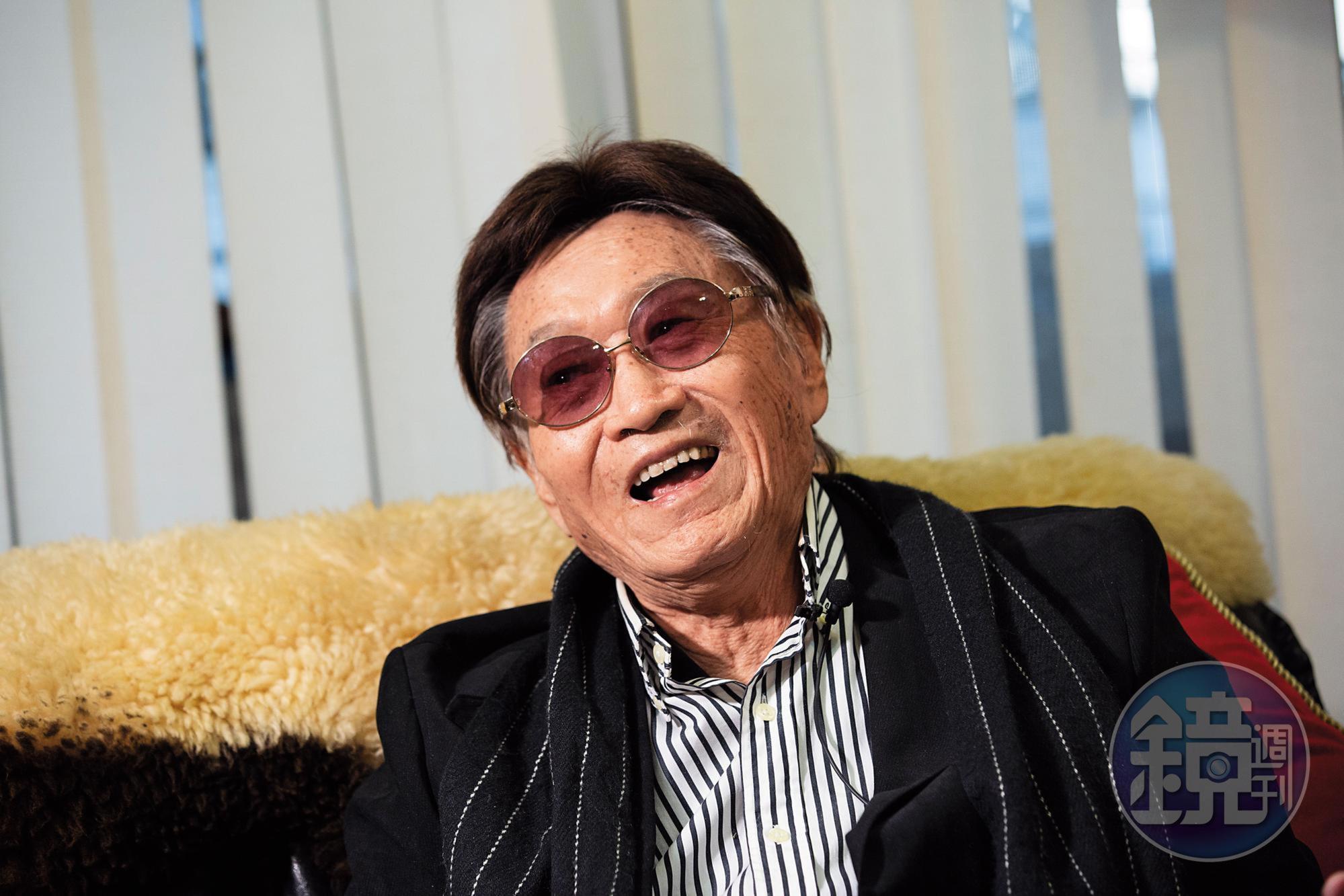 傅達仁生前接受本刊專訪，談笑風生，高談安樂死合法化的理念。