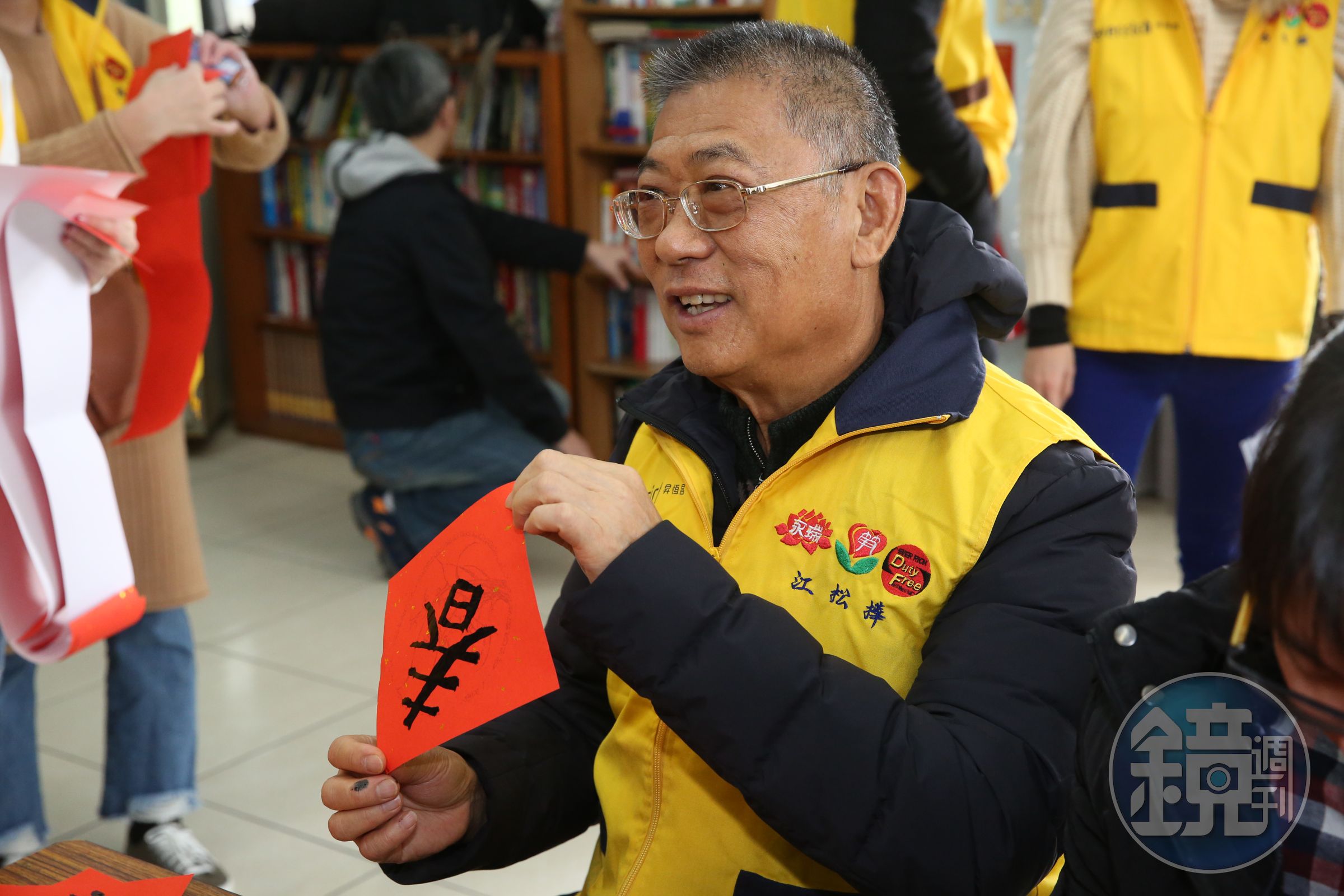 昇恆昌免稅商店董事長江松樺致力推廣全員志工文化不遺餘力。