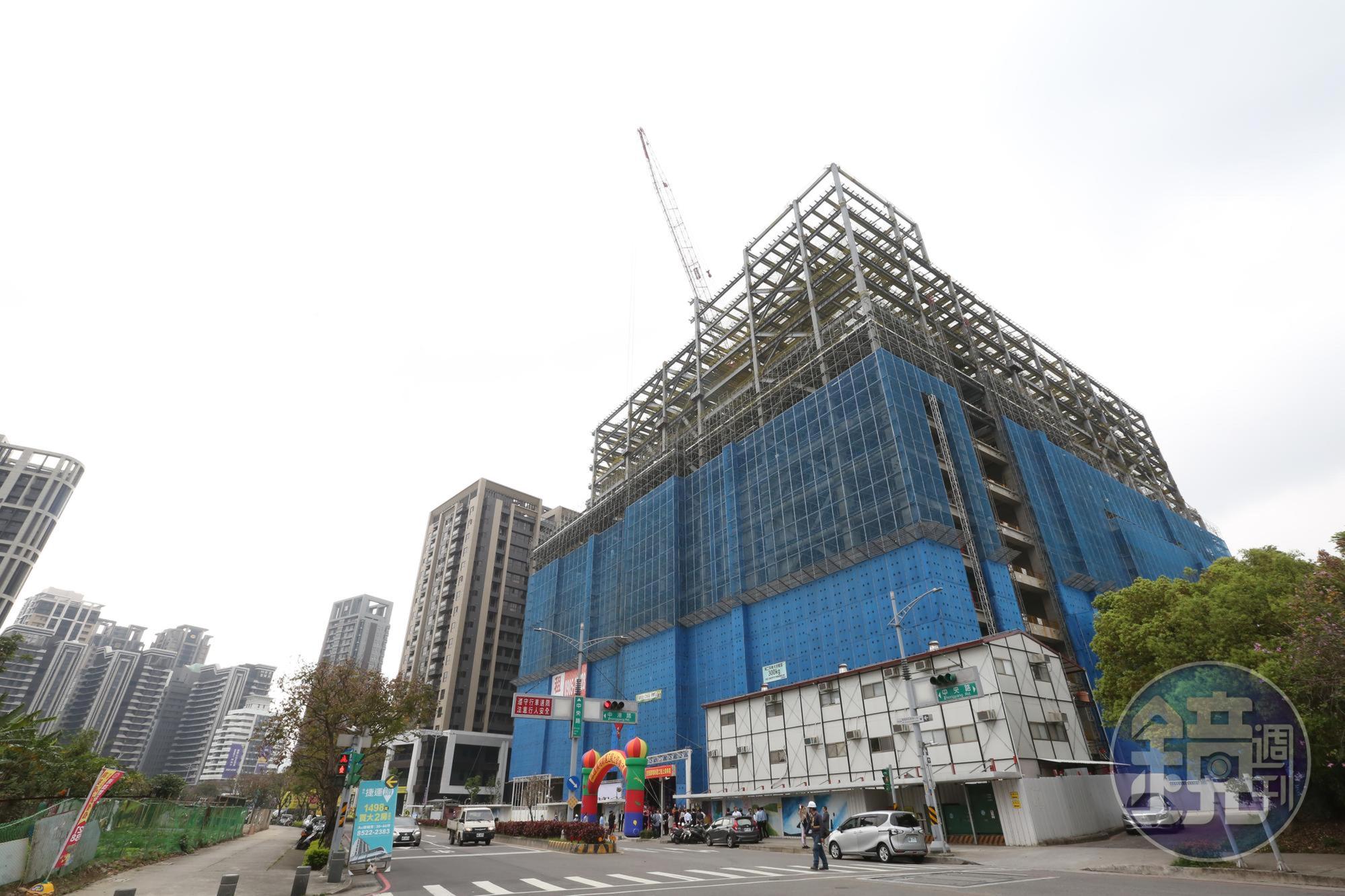 宏匯廣場投資金額超過台幣46億元，預計明年3月正式營運。