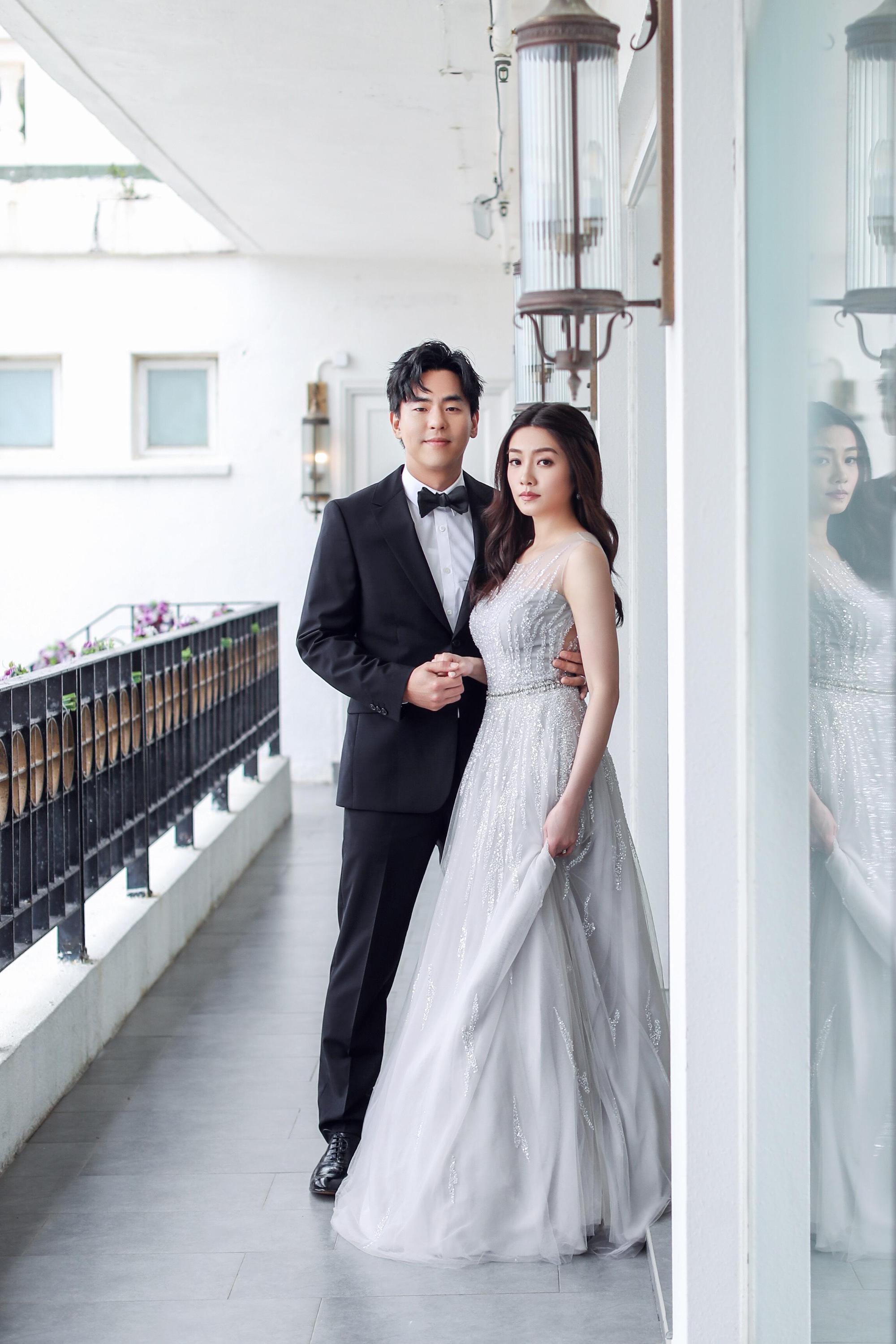柯有倫感謝老婆接受不完美的他。（林莉婚紗提供）