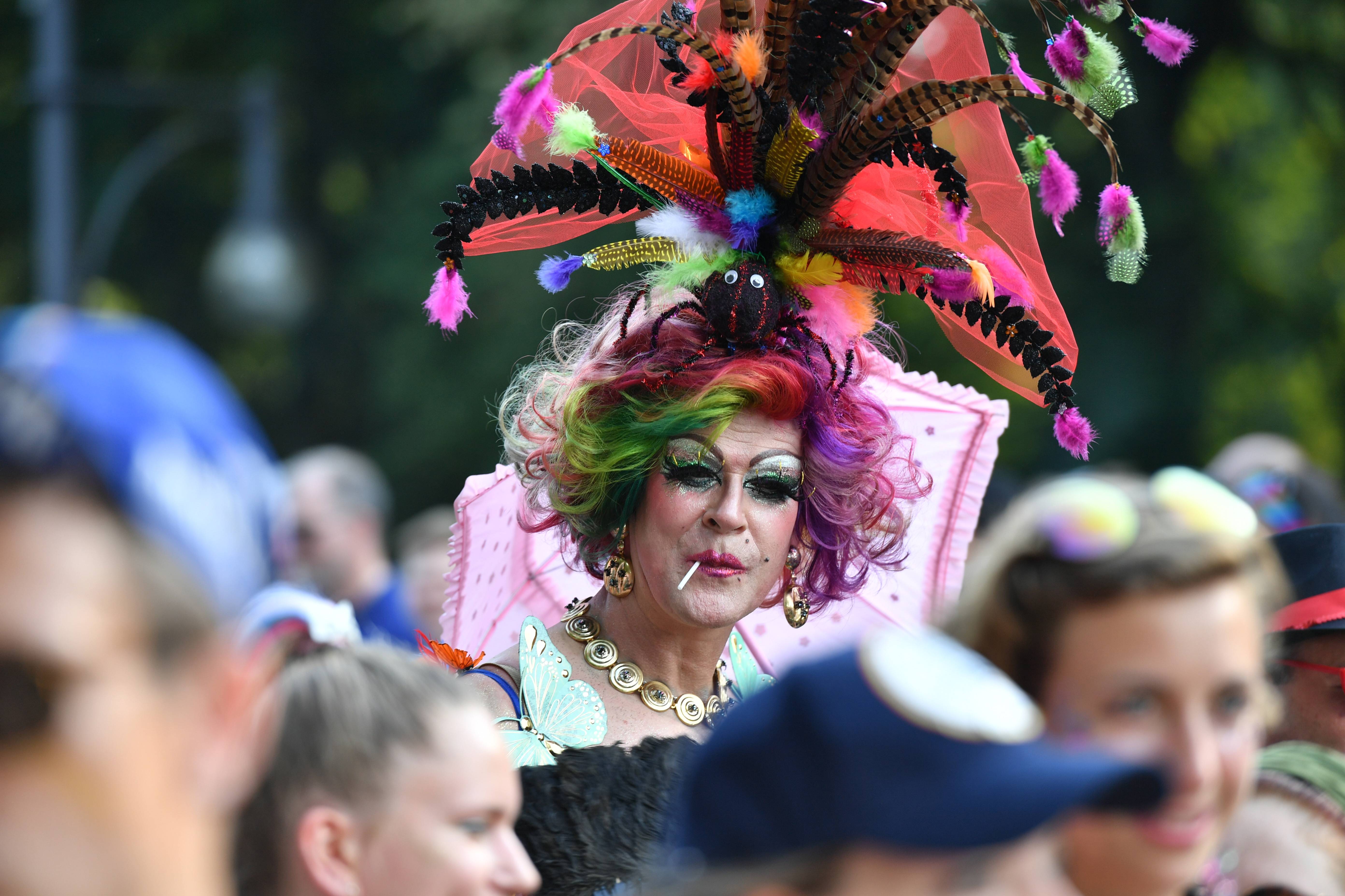 2018年7月在德國柏林舉行的同志遊行活動。（東方IC）