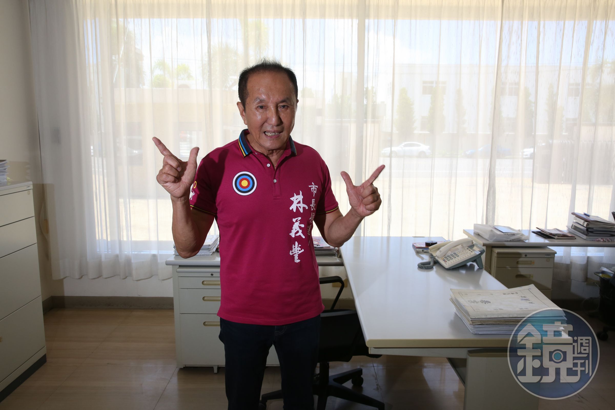 無黨籍參選台南市長的「Crazy Friday」林義豐同樣200萬元保證金遭到沒收。