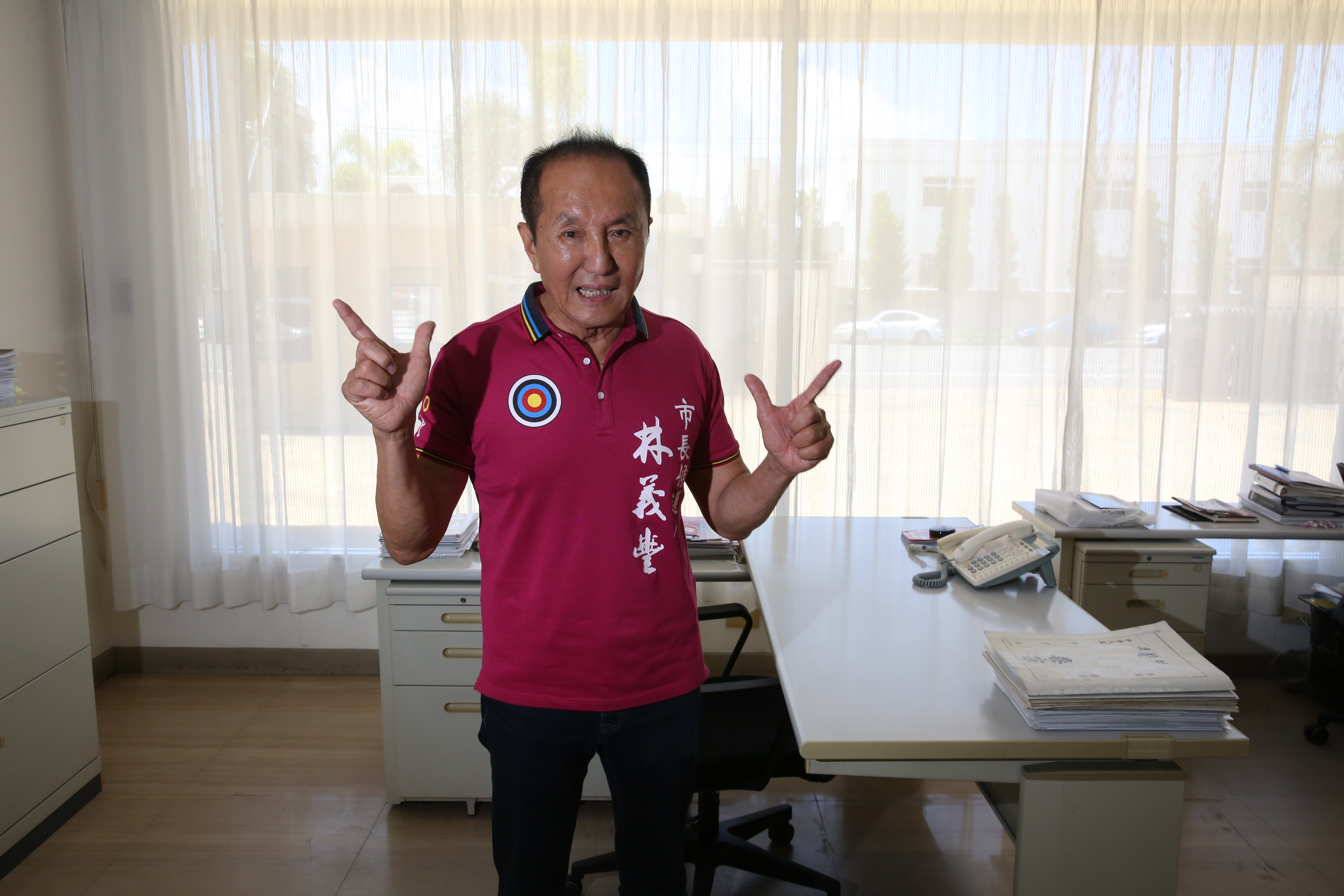 無黨籍參選台南市長的「Crazy Friday」林義豐同樣200萬元保證金遭到沒收。