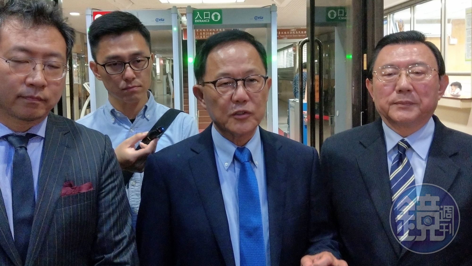 國民黨台北市長參選人丁守中選舉無效案訂5月10日宣判，丁守中強調全世界都在看。