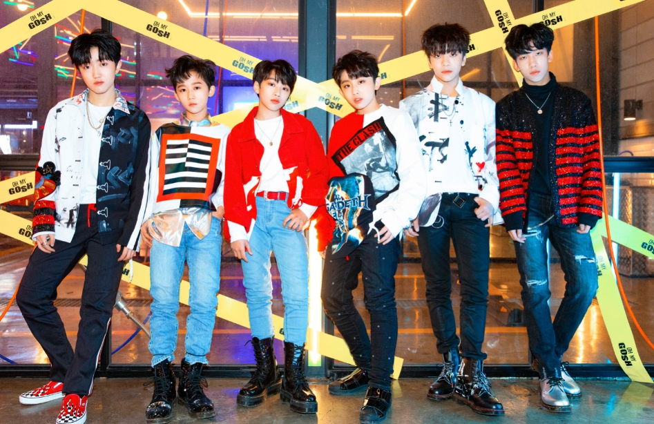 2年前組成時才平均12歲，如今已14歲的BOY STORY，是韓國JYP娛樂旗下最「幼齒」的嘻哈男團。（環球音樂提供）