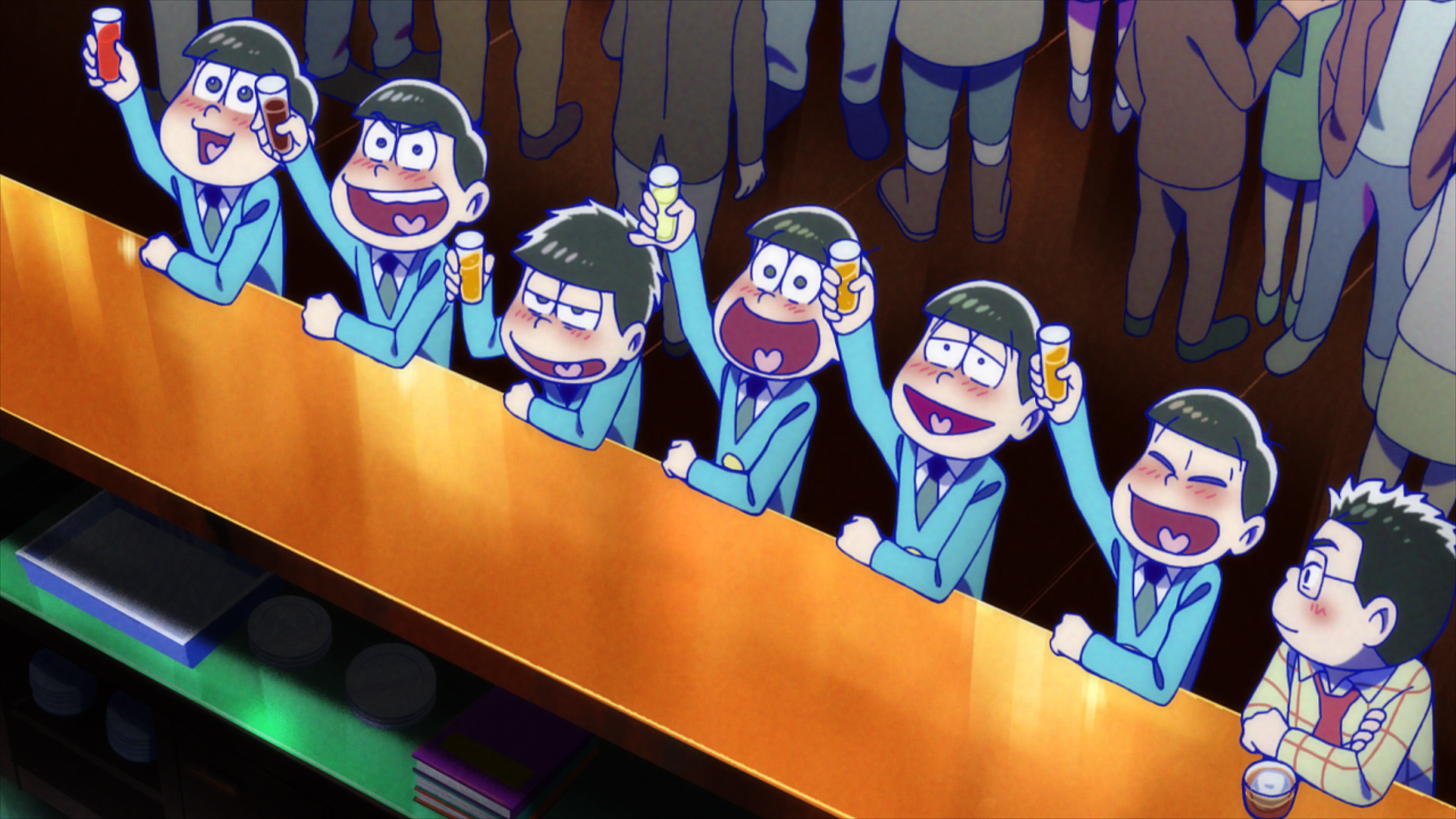 《阿松 劇場版》描述6胞胎與過去18歲的自己相遇，試圖修正錯誤的故事。