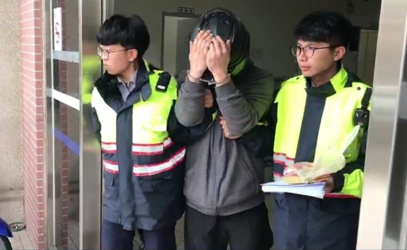 涉及新竹縣政府超商等多起竊案的歐嫌。（警方提供）