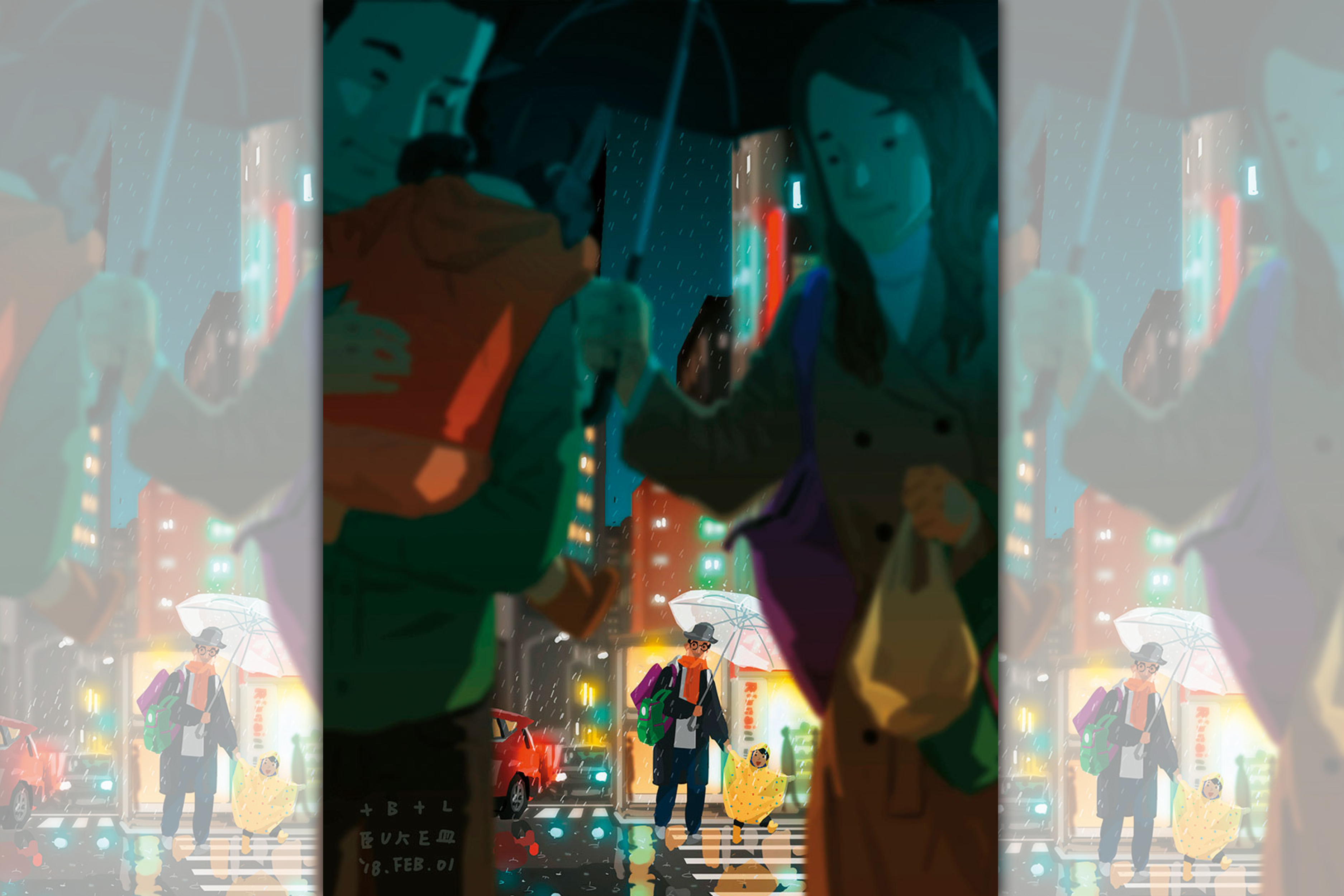 【單親爸爸週記】只有半邊的傘