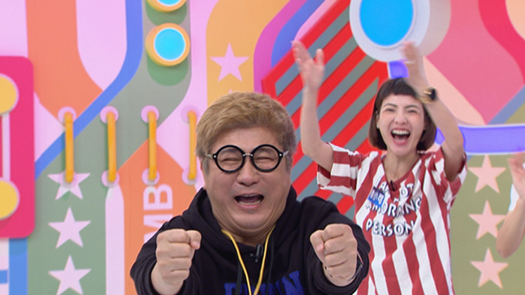 《歡樂智多星》新單元「注音聯想王」，讓胡瓜崩潰喊聽不懂現在年輕人常用的注音縮寫文。（衛視）