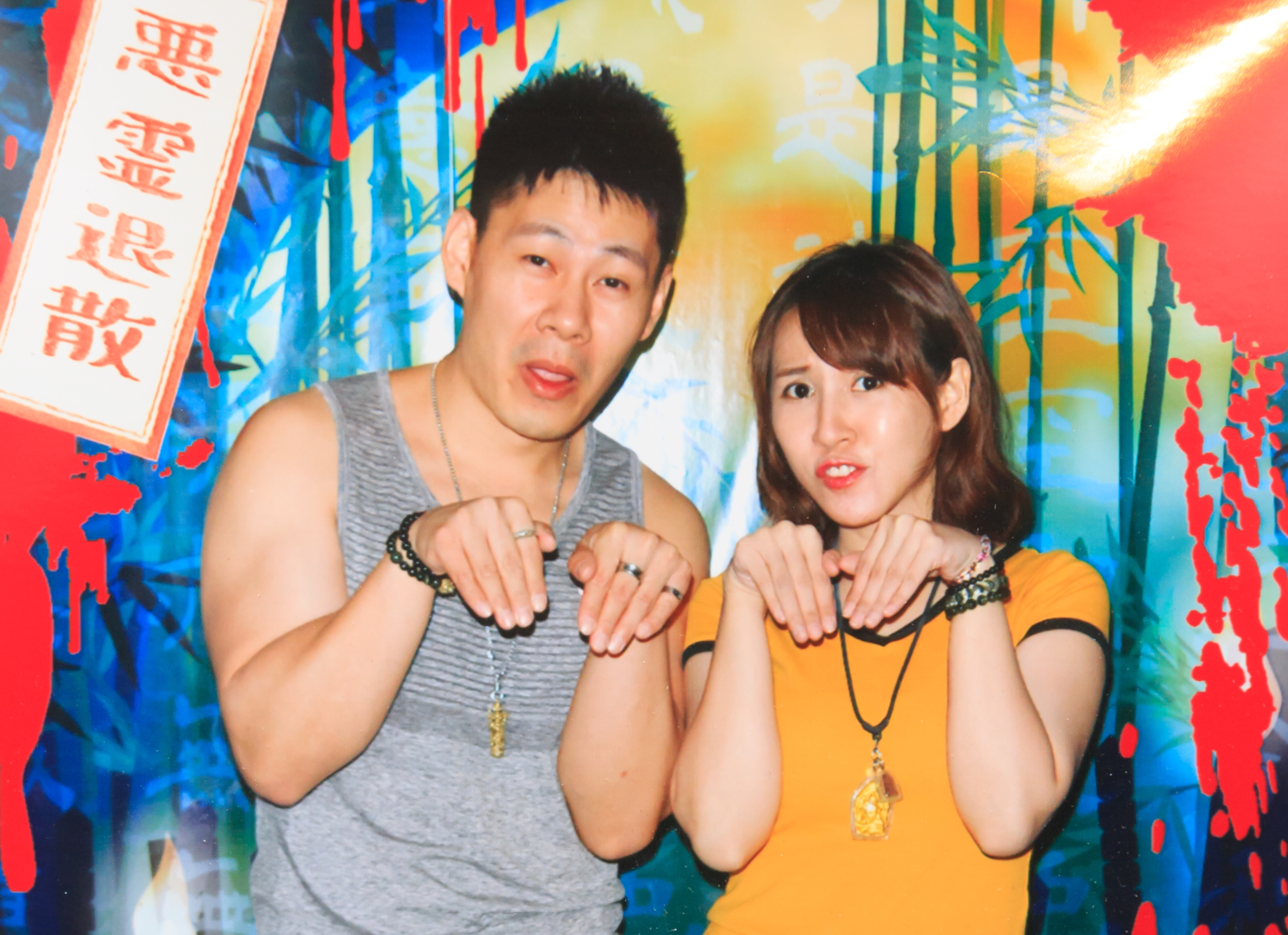 潔哥與男友「岳妹」生活勤儉，出國玩樂會提早一年存好旅遊金。（潔哥提供）