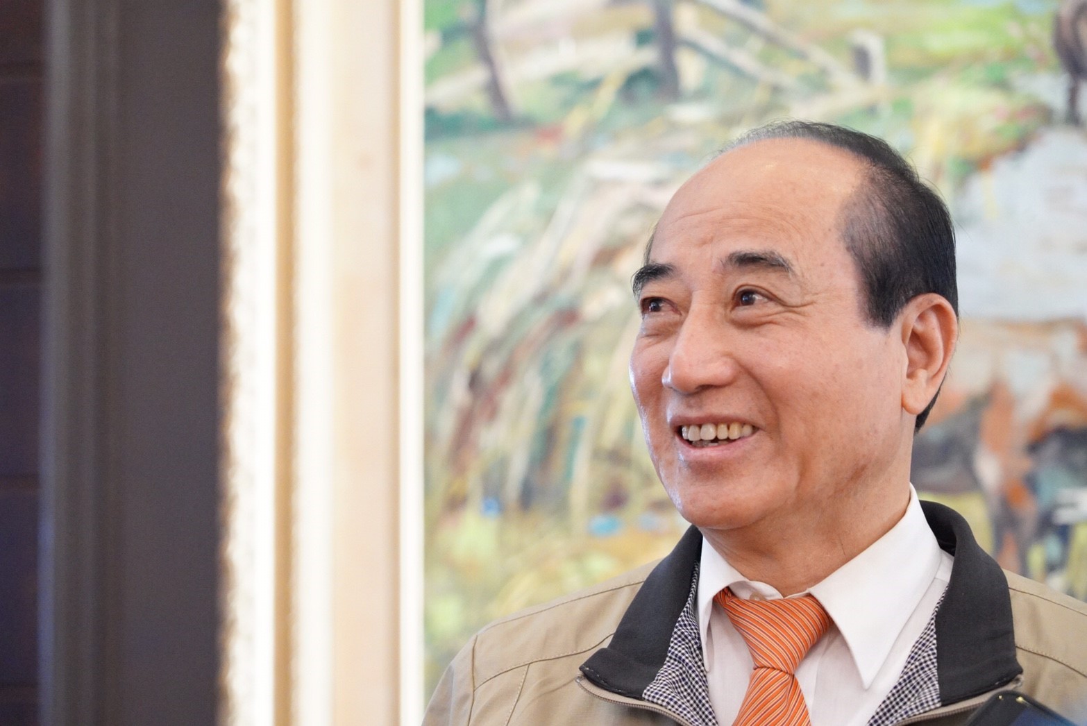 立法院前院長王金平今到墾丁出席全國地方議會議長、副議長第一次聯誼座談會。（王金平辦公室提供）