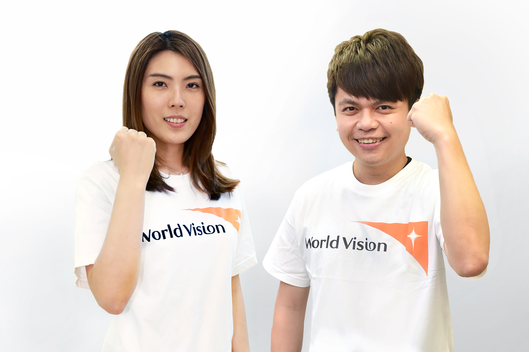 身為父母的蔡阿嘎與理科太太，十分關注兒童保護議題。（世界展望會提供）