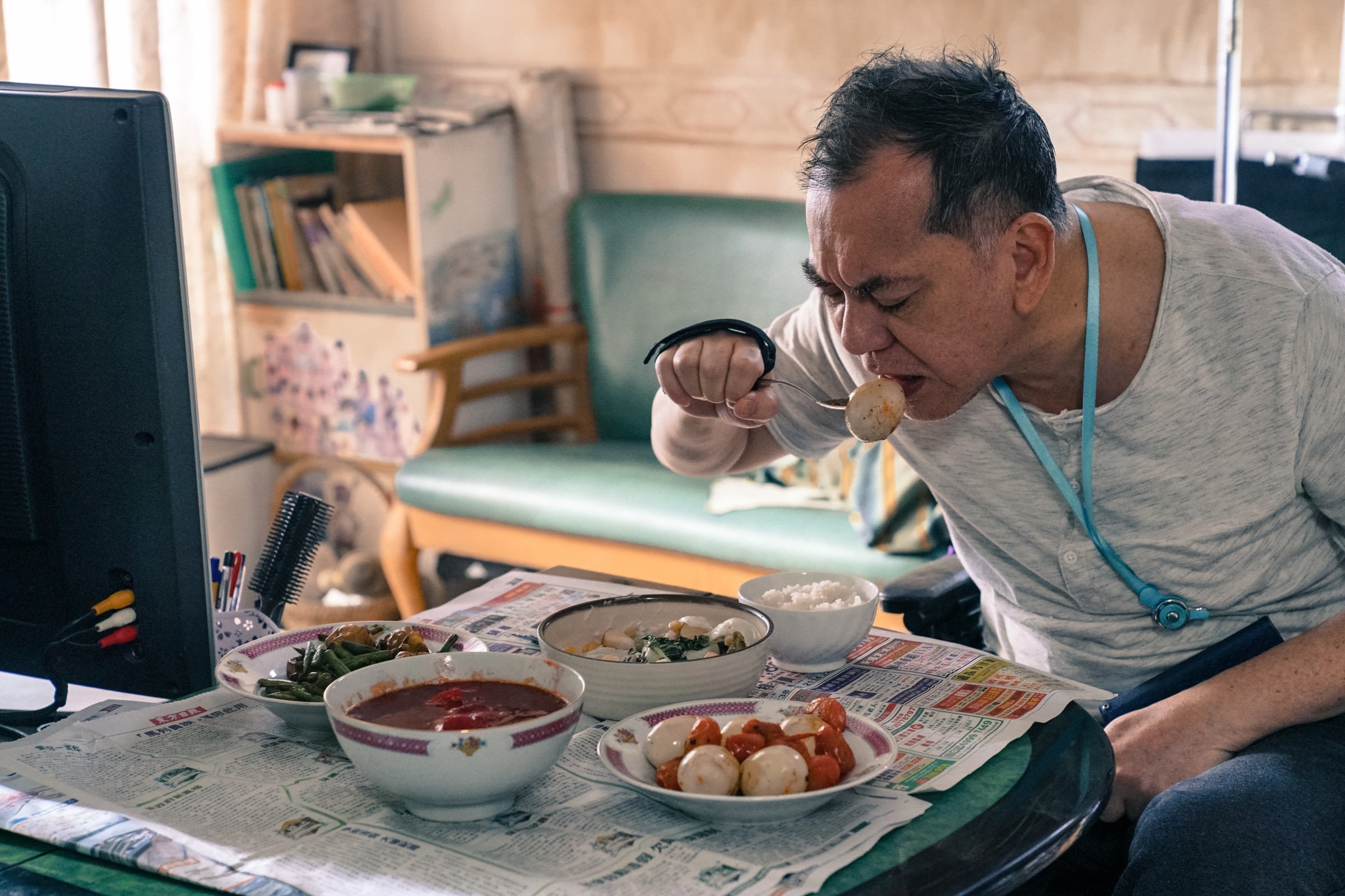 《淪落人》入圍香港金像獎8項提名，黃秋生細膩的演技頗受好評。（甲上提供）