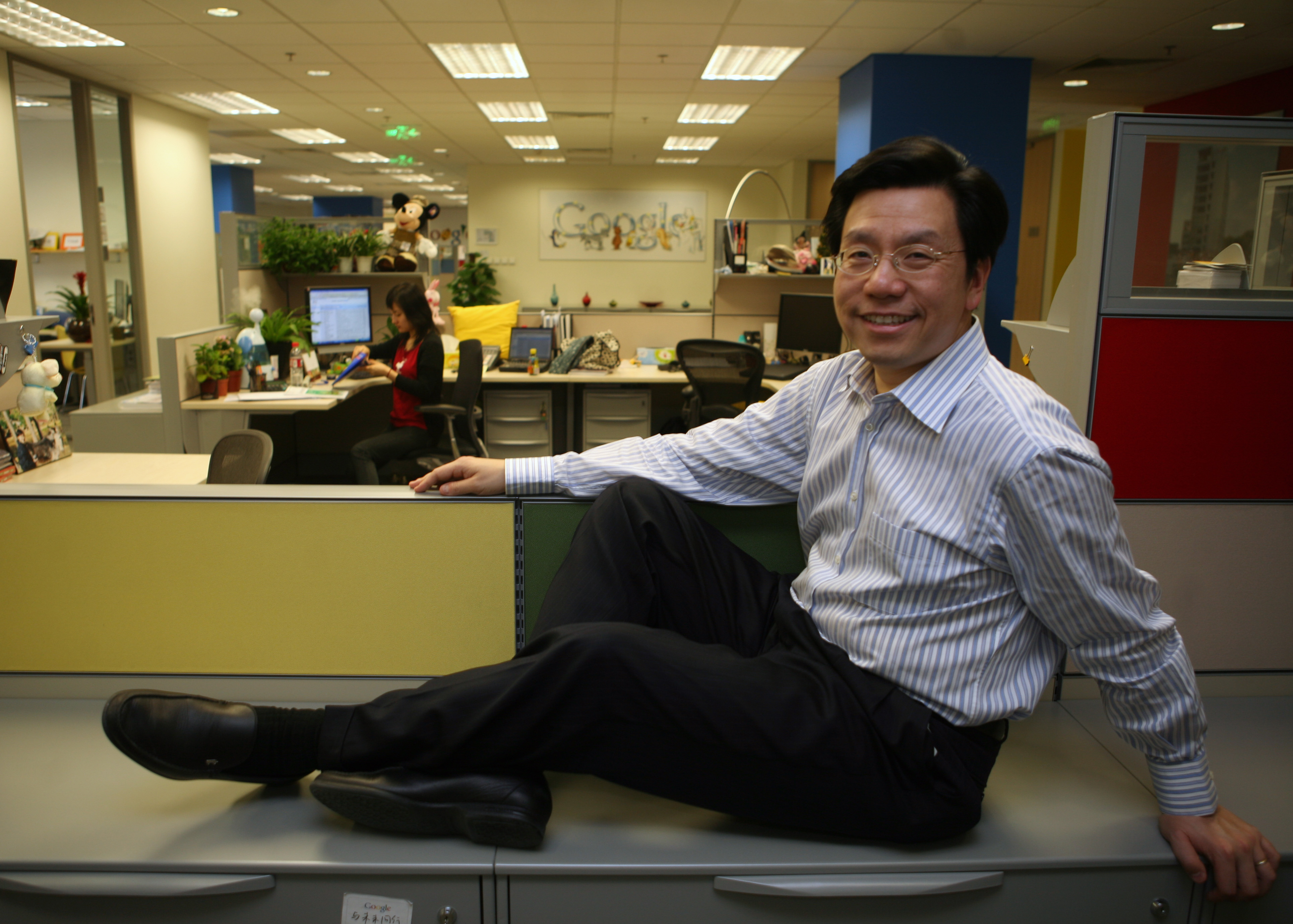 李開復在臉書分享「沉默不一定是”金“」的觀點，引發網友熱烈轉載。（東方IC）