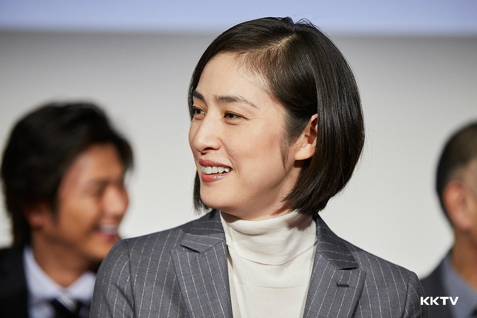 天海祐希在《女王偵訊室3》演員群裡獲選「最不想被她偵訊」第一名。（KKTV提供）