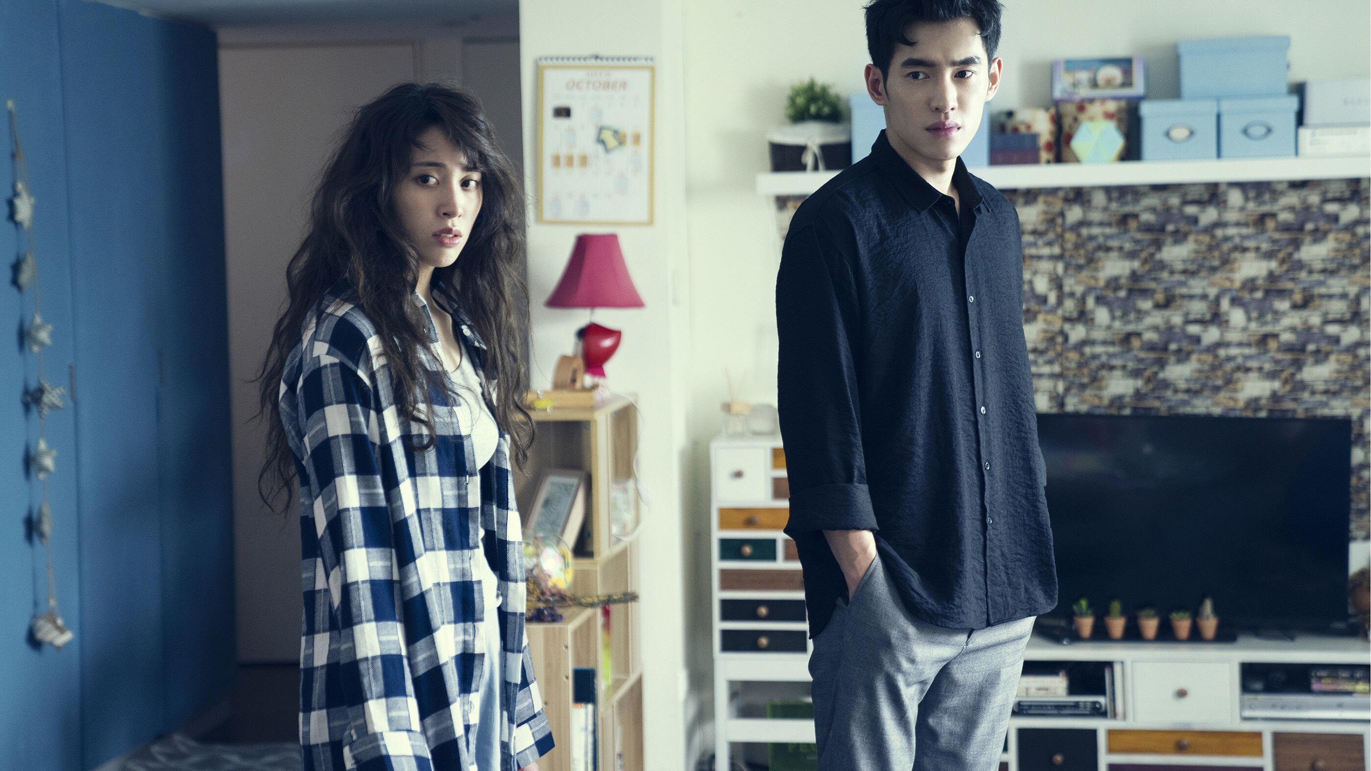 歐陽妮妮進步神速，現在已經可以30秒落淚，連對手張書豪也稱讚。（麗象影業提供）