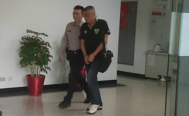 陳姓計程車運將因酒駕遭警方移送。（警方提供）