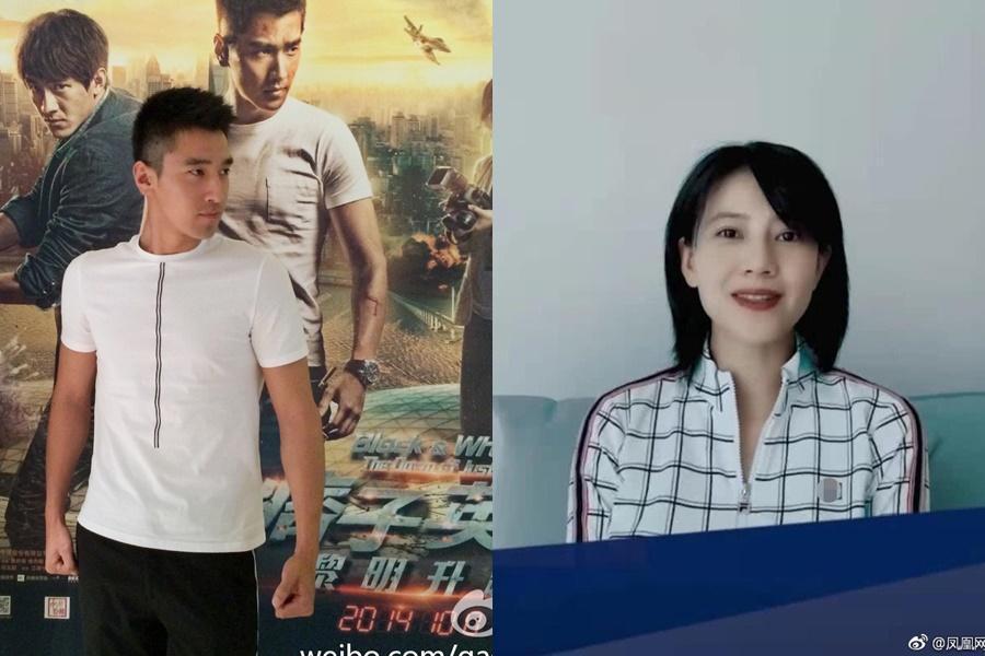 趙又廷與高圓圓結婚5年,今天終於證實懷孕喜訊,將升格當爸媽。上月高圓圓為品牌拍宣傳影片,網友稱她臉型圓潤,且只露出上半身,疑似懷孕。(翻攝自高圓圓、鳳凰網娛樂微博)