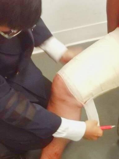 警方從吳嫌身上取出重達1公斤的K他命。(刑事局提供)