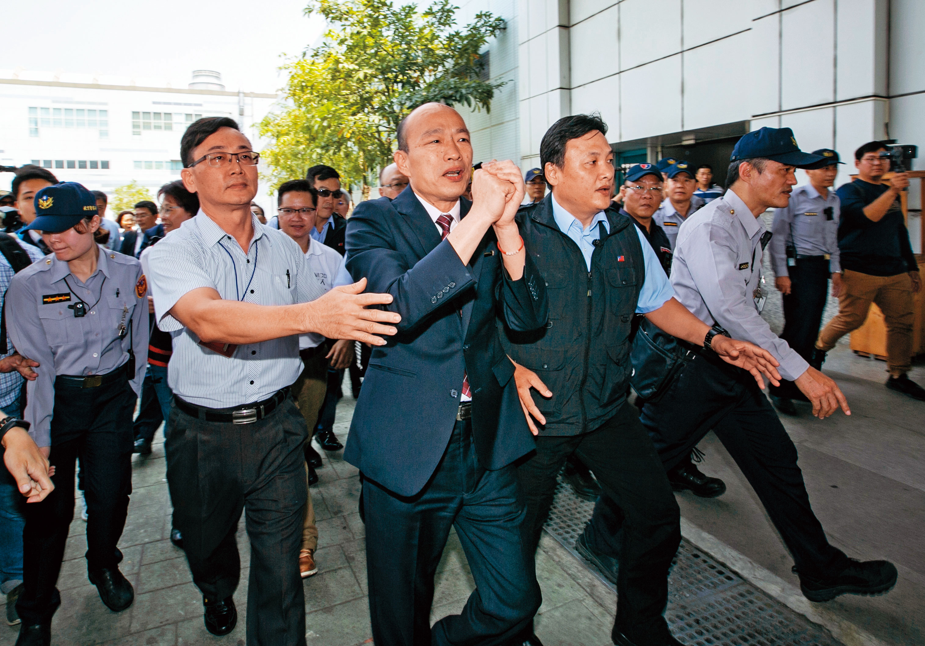 藍營總統大選局面遠比綠營樂觀，偏偏共主韓國瑜死活不肯認帳上轎。