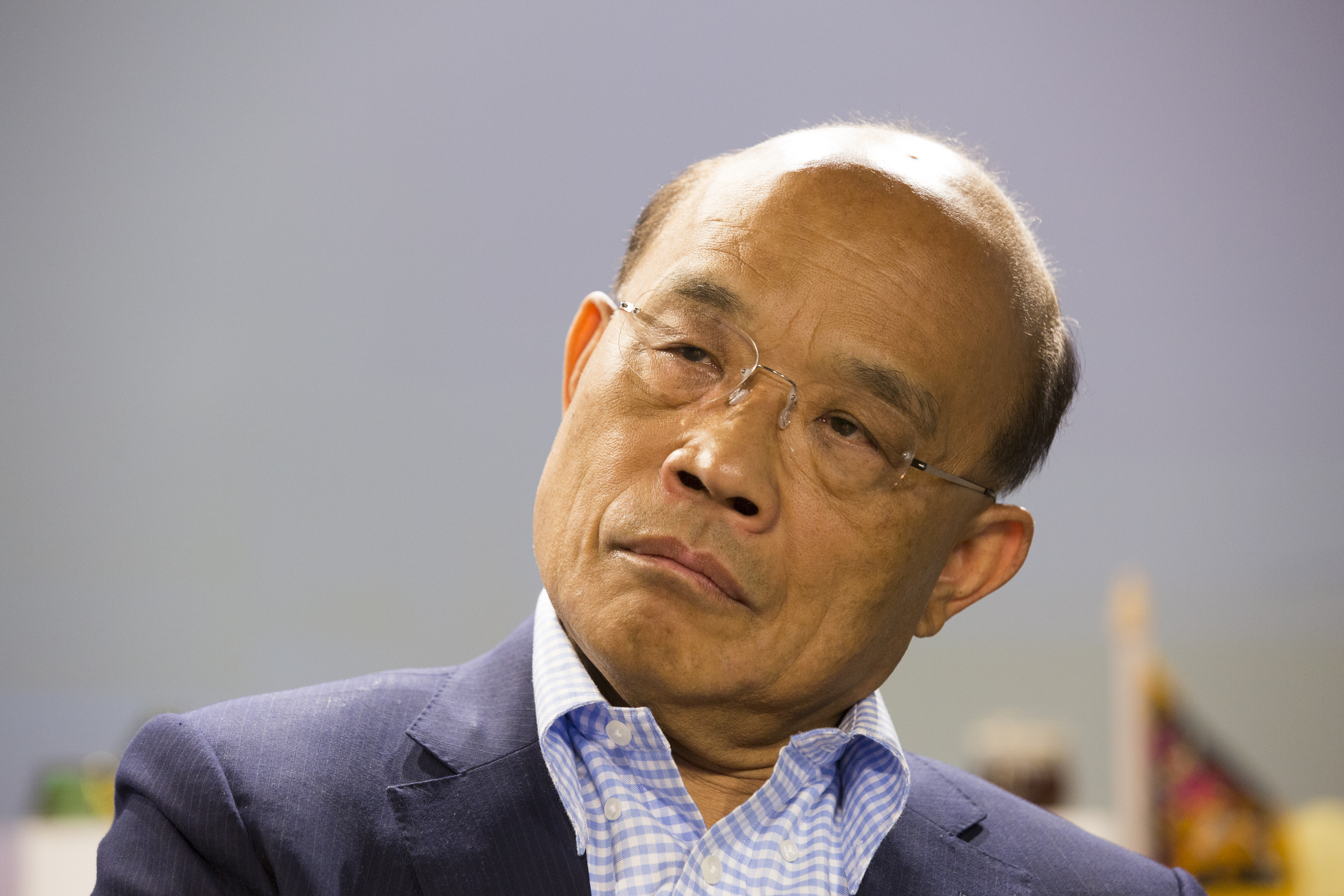 行政院長蘇貞昌霸氣回嗆邵子平，「既然要放棄台灣，選擇當中華人民共和國的國民，還要享受台灣健保、領台灣退休金，門都沒有！」（本刊資料照）