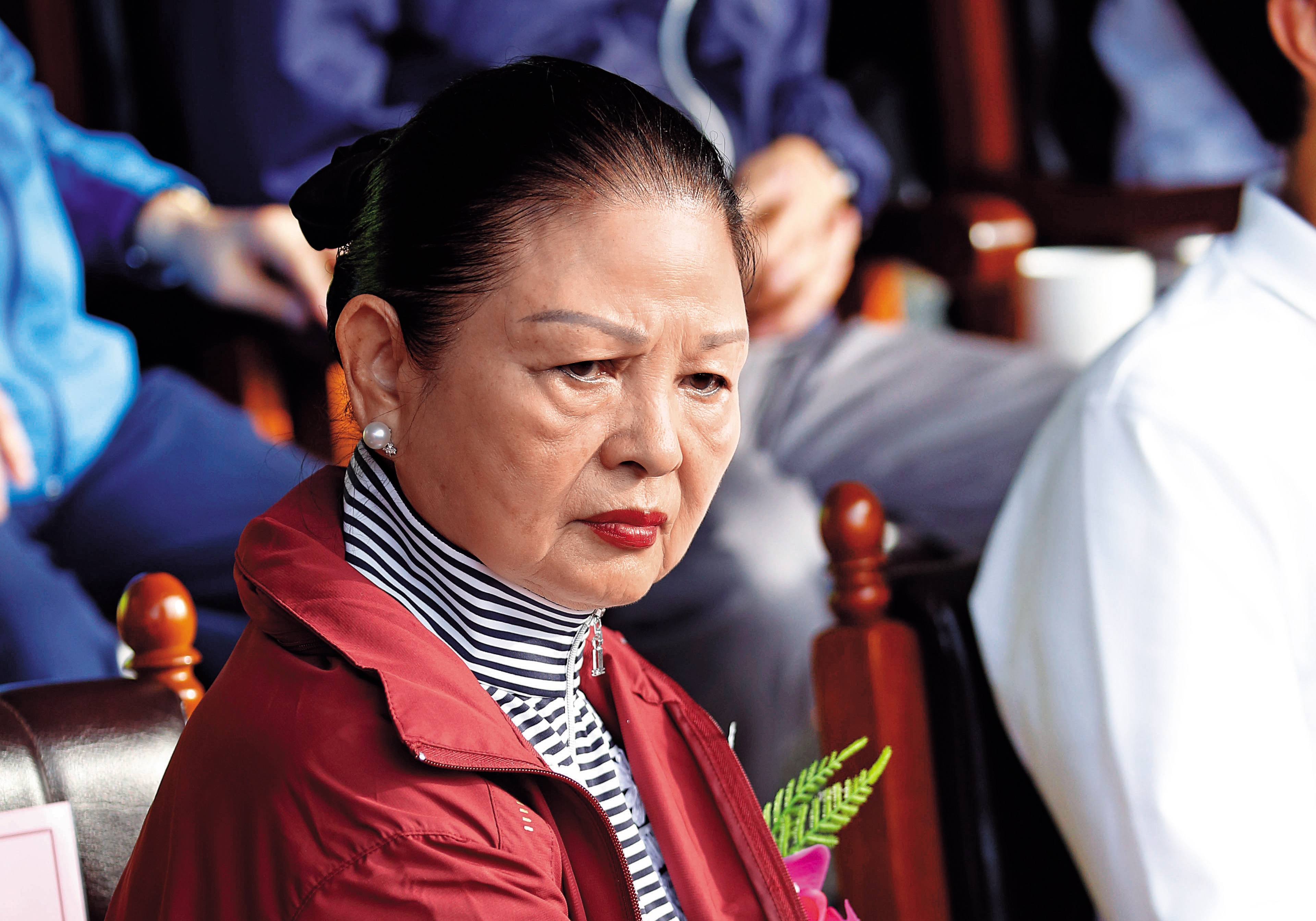 王永慶過世後，三房妻子李寶珠（圖）在集團扮演重要角色，卻為王永慶遺產傷透腦筋。