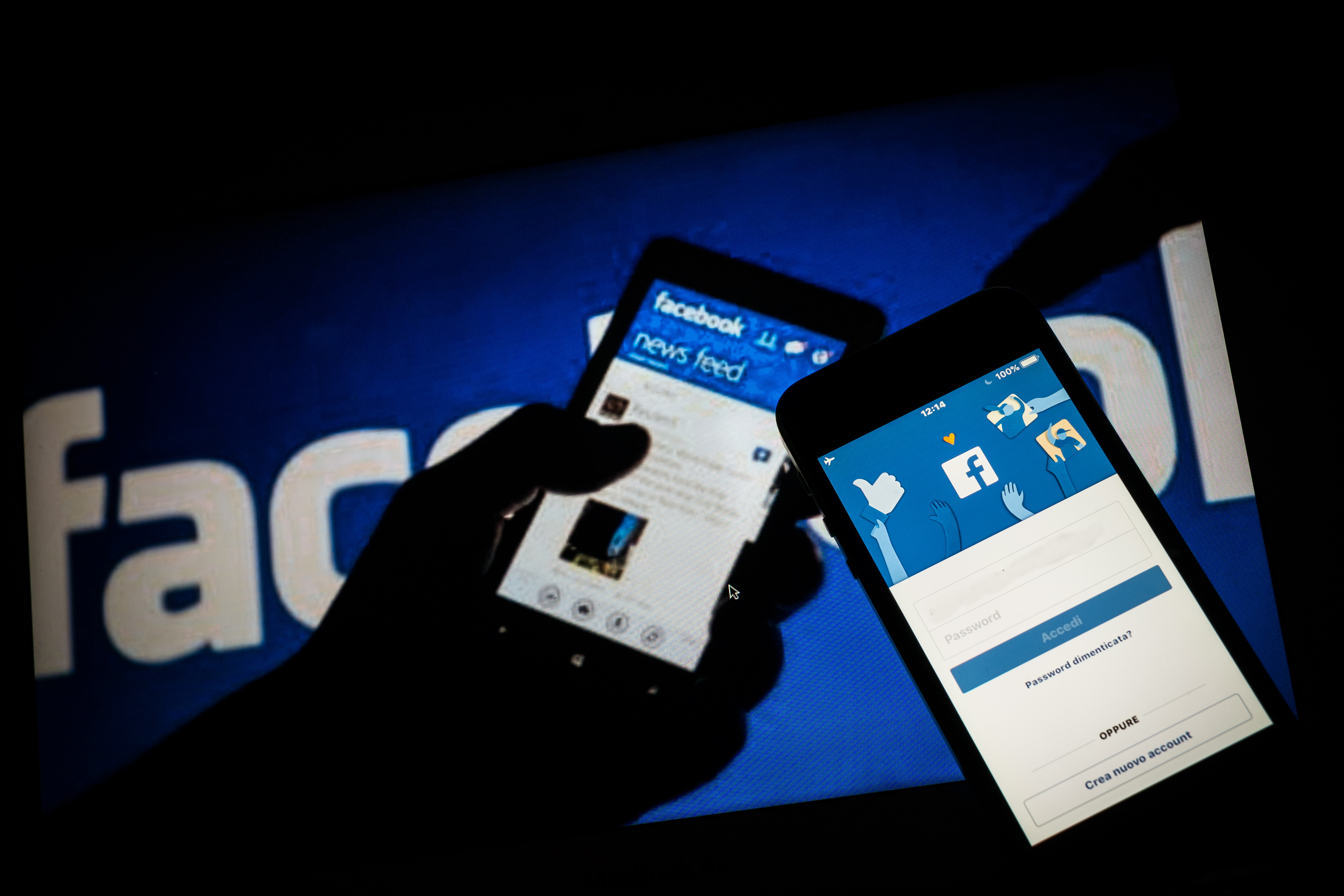 臉書在2015年後推出「紀念帳戶管理人」功能。（東方IC）