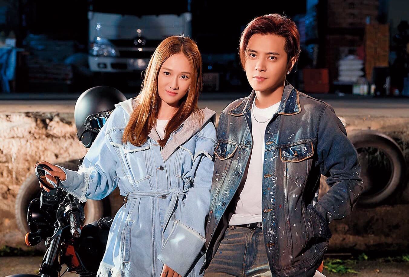 小豬羅志祥推出新歌〈羅志祥〉，MV邀來陳喬恩擔綱女主角。（翻攝羅志祥臉書）