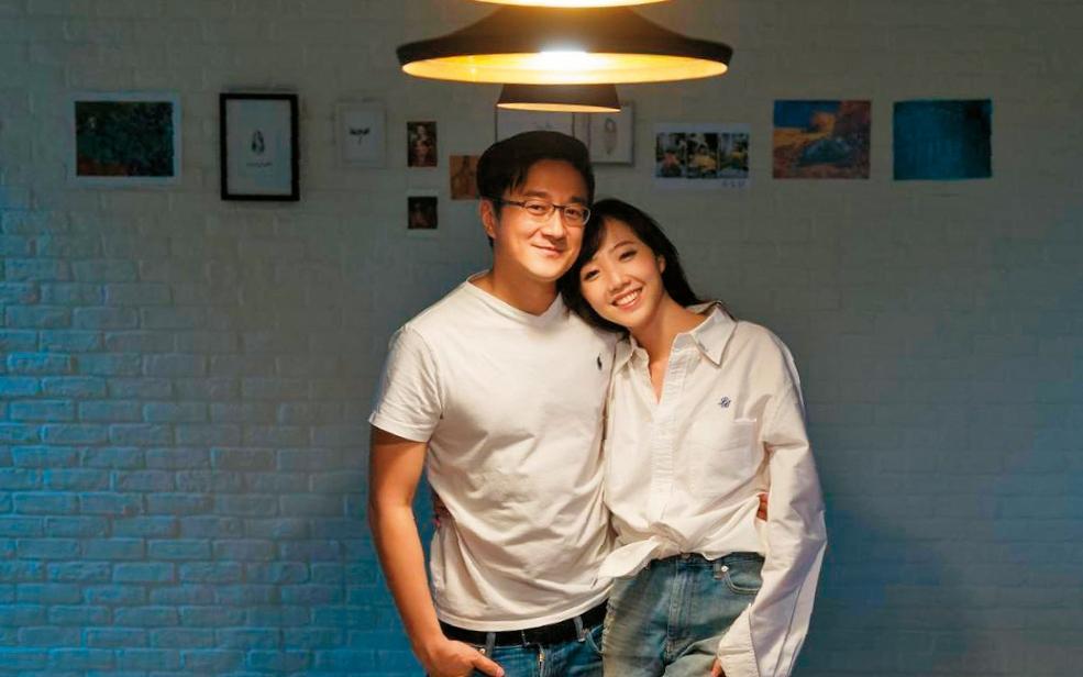 蔡宜靜去年低調完婚,男方是張鈞甯前男友黃凱偉。(TVBS提供)