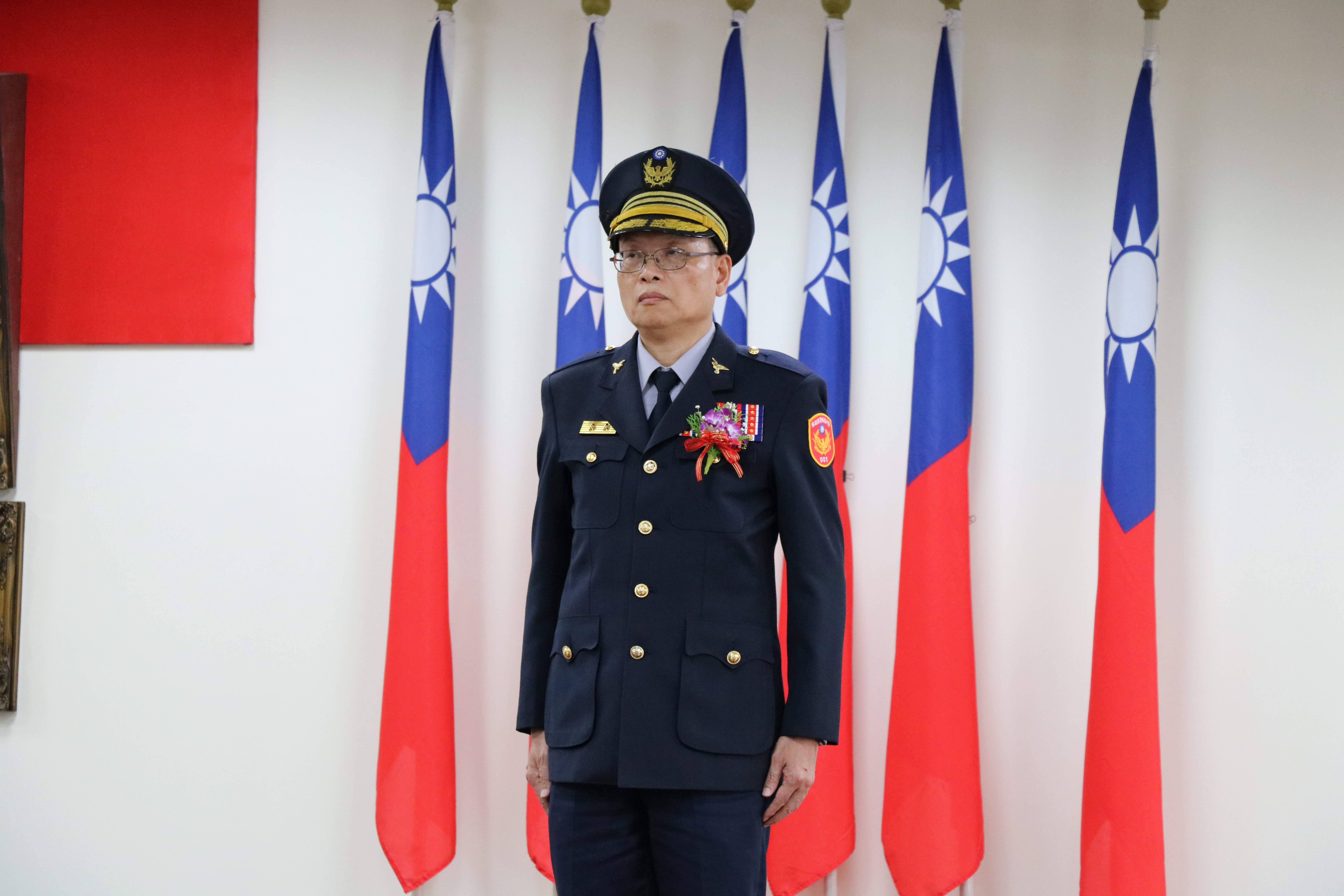 新任澎湖縣警察局長楊鴻正。（警政署提供）