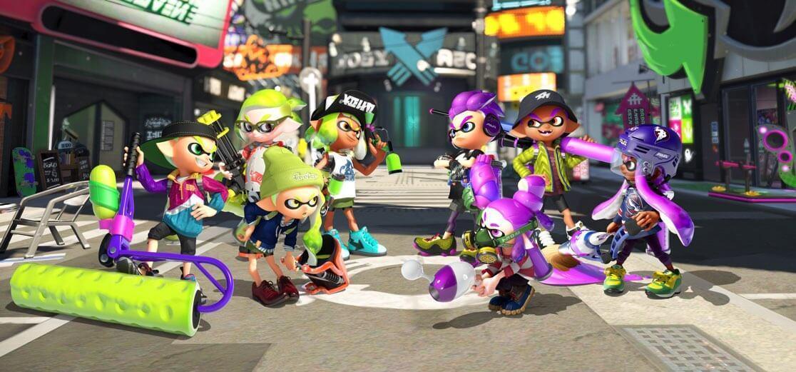 《漆彈大作戰2》會隨著香港Switch Online上線推出中文化？目前應該是官網誤植的機會較大。（翻攝自《漆彈大作戰2》官網）