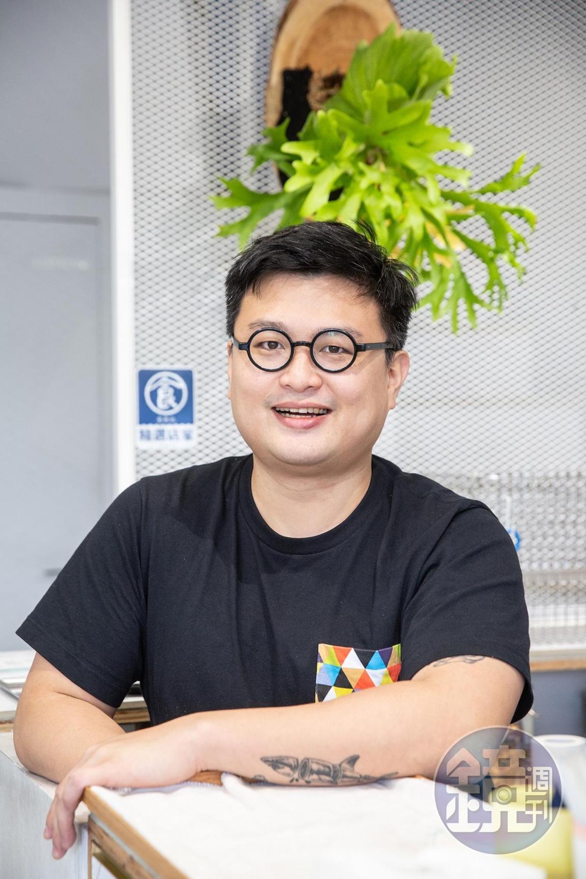 店主爆頭原本從事生物科技工作,轉行將興趣當成事業。