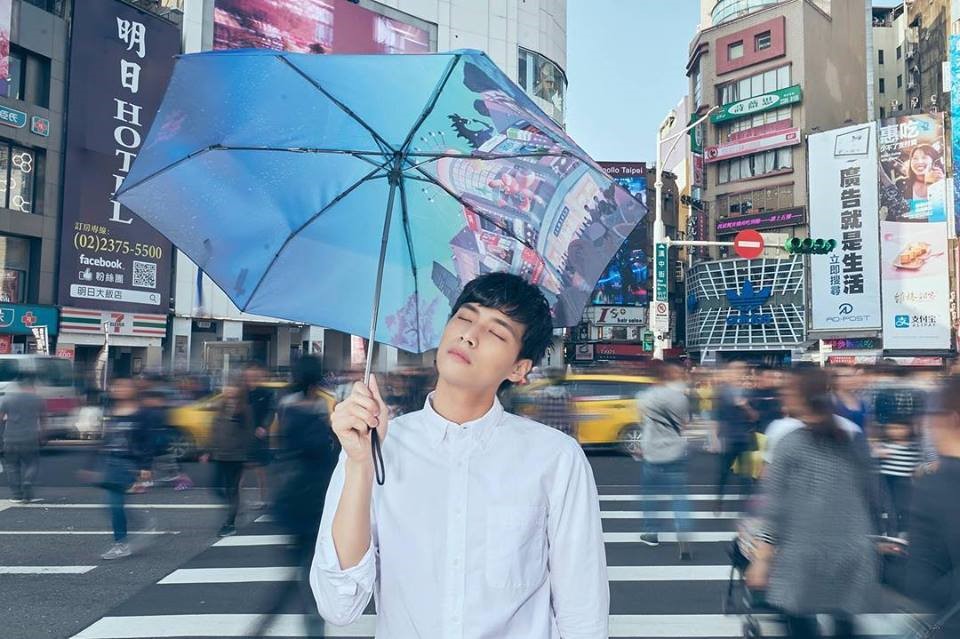 奇幻影展去年限量推出的雨傘，3天就賣完。（金馬執委會提供）