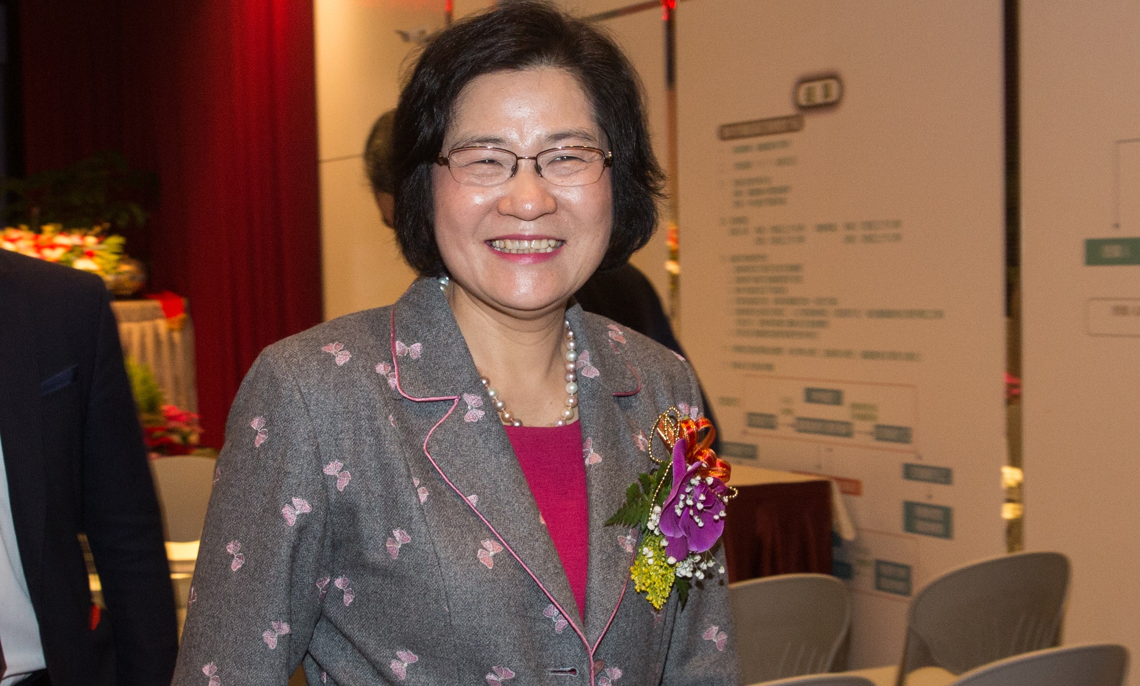 誠美材副董事長葉美麗今年1月引爆經營權風波。