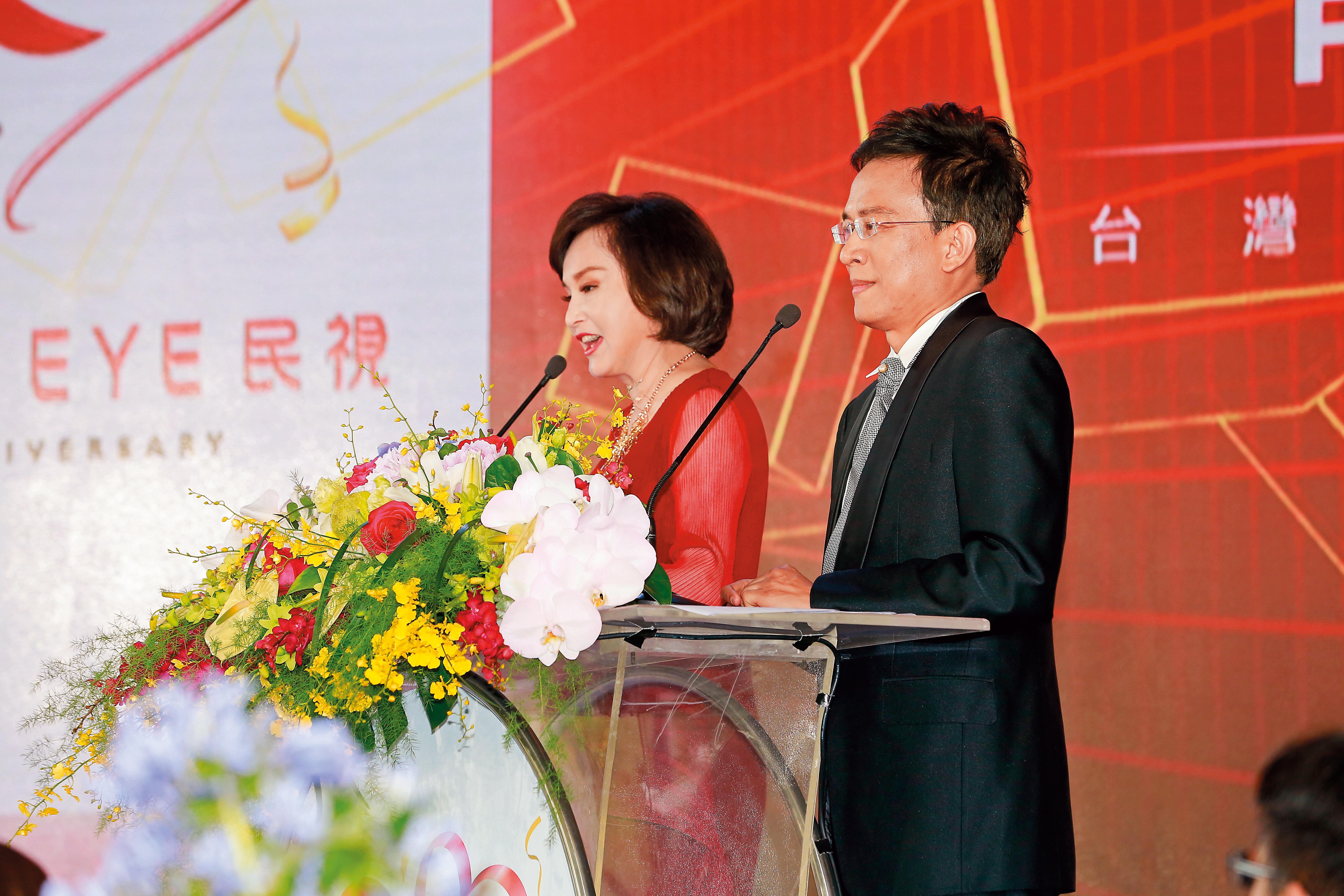 彭文正貴為民視一哥，和民視一姐胡婉玲2人內鬥，成為同業議論的話題。