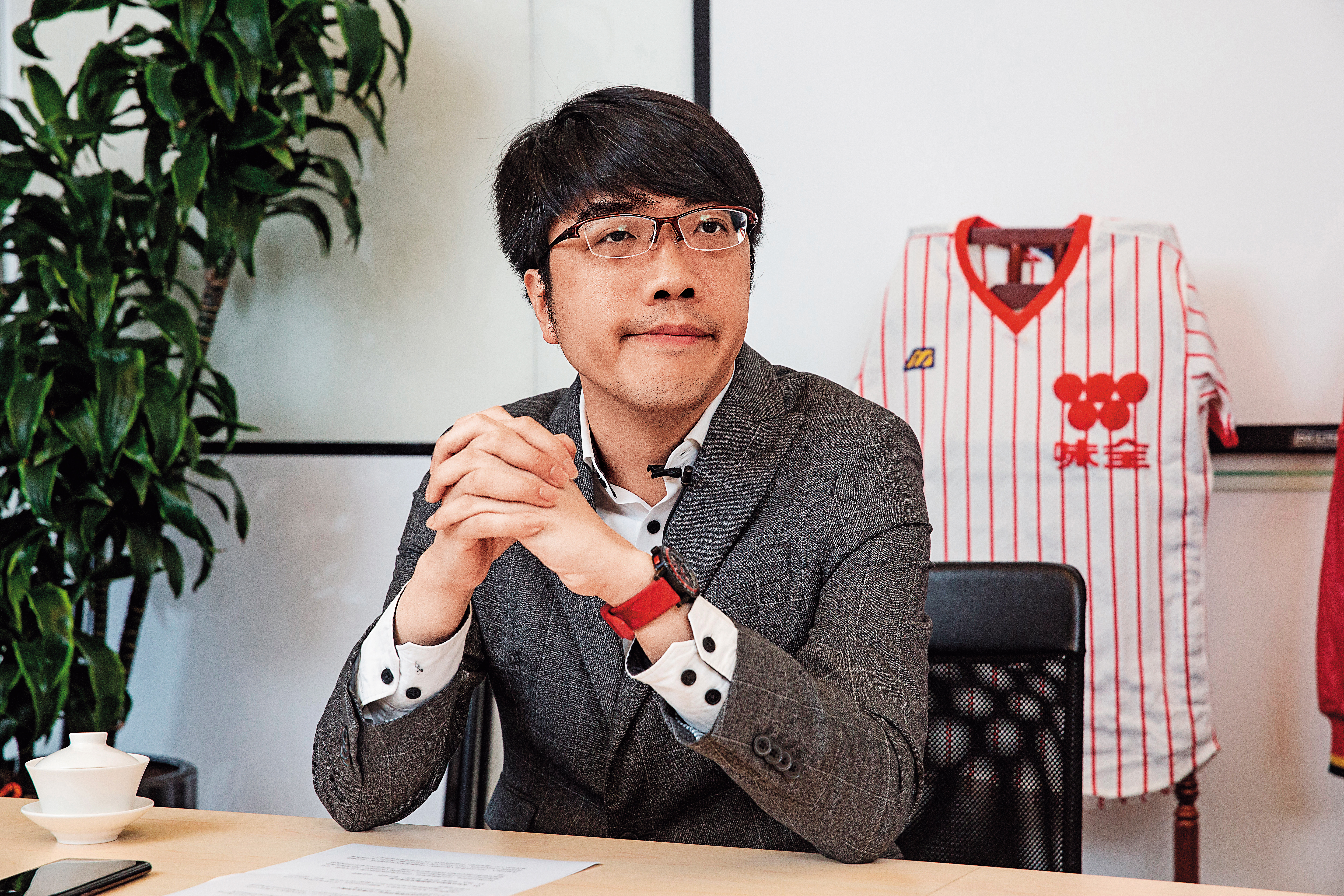 吳德威希望將科技棒球的概念，導入重新開機的味全龍。